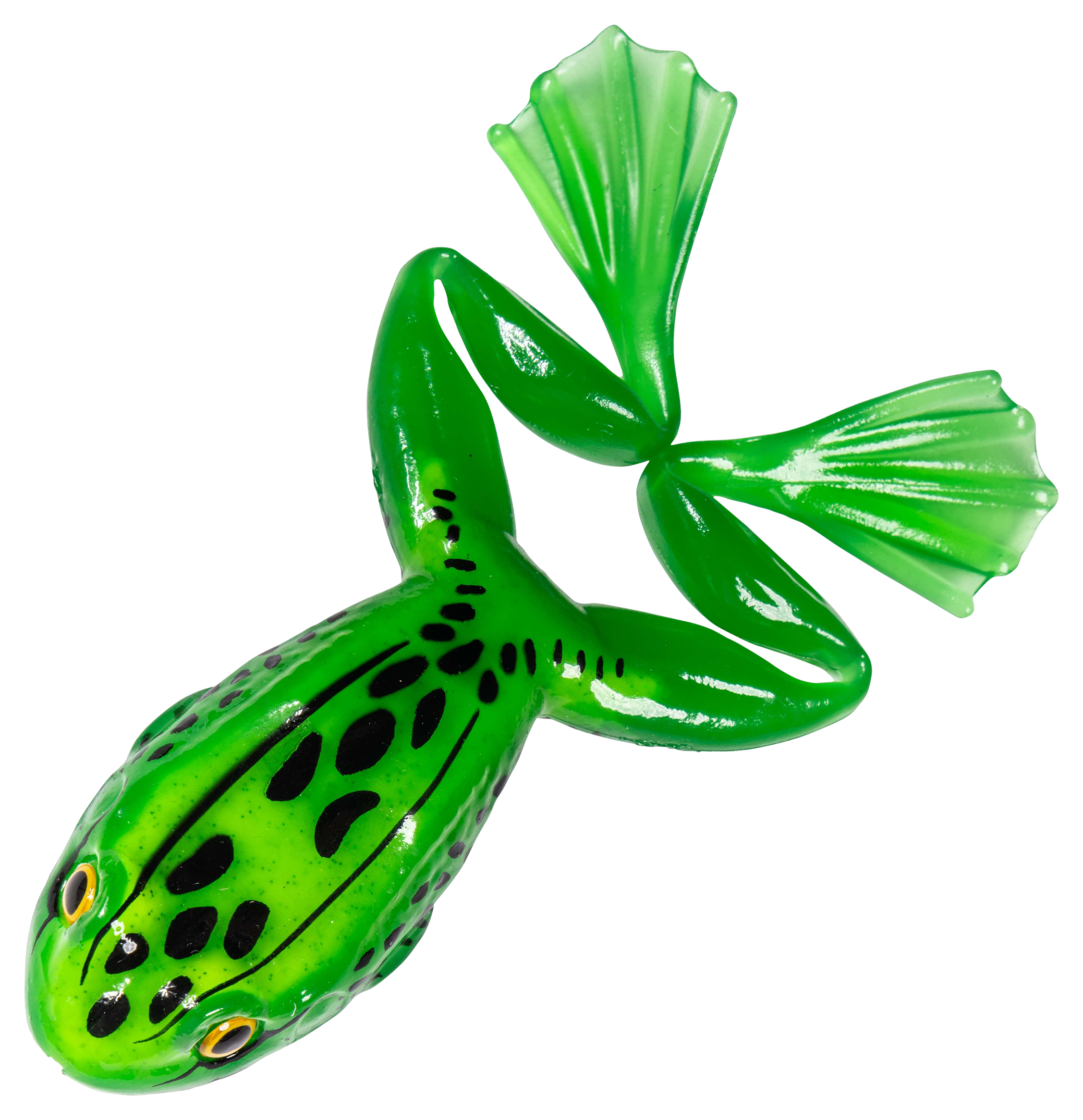Image of "LIVETARGET Freestyle Frog 2.0 - Green/Yellow - 3"""