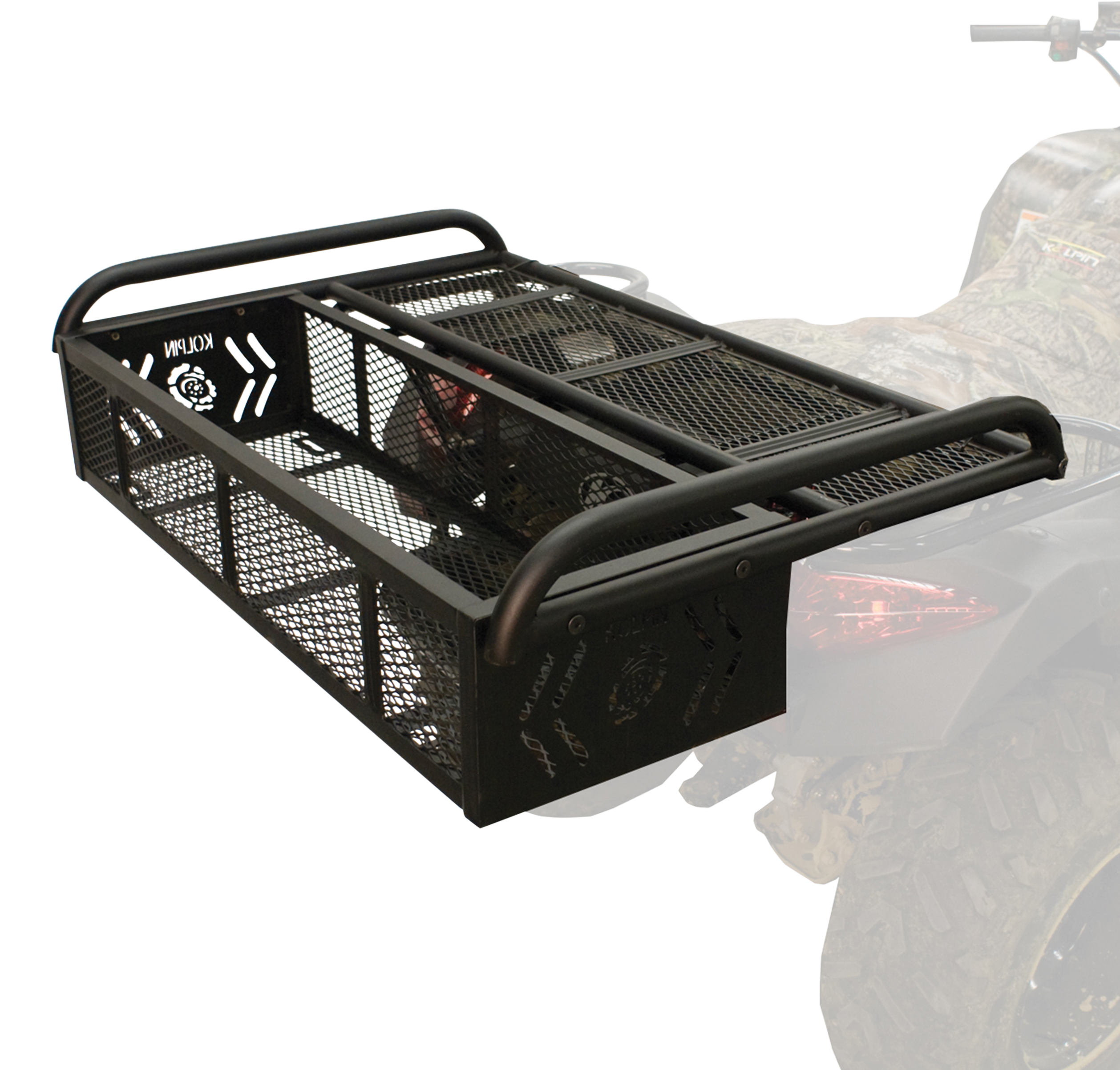 Image of Kolpin ATV Rear Convertible Drop Basket Rack