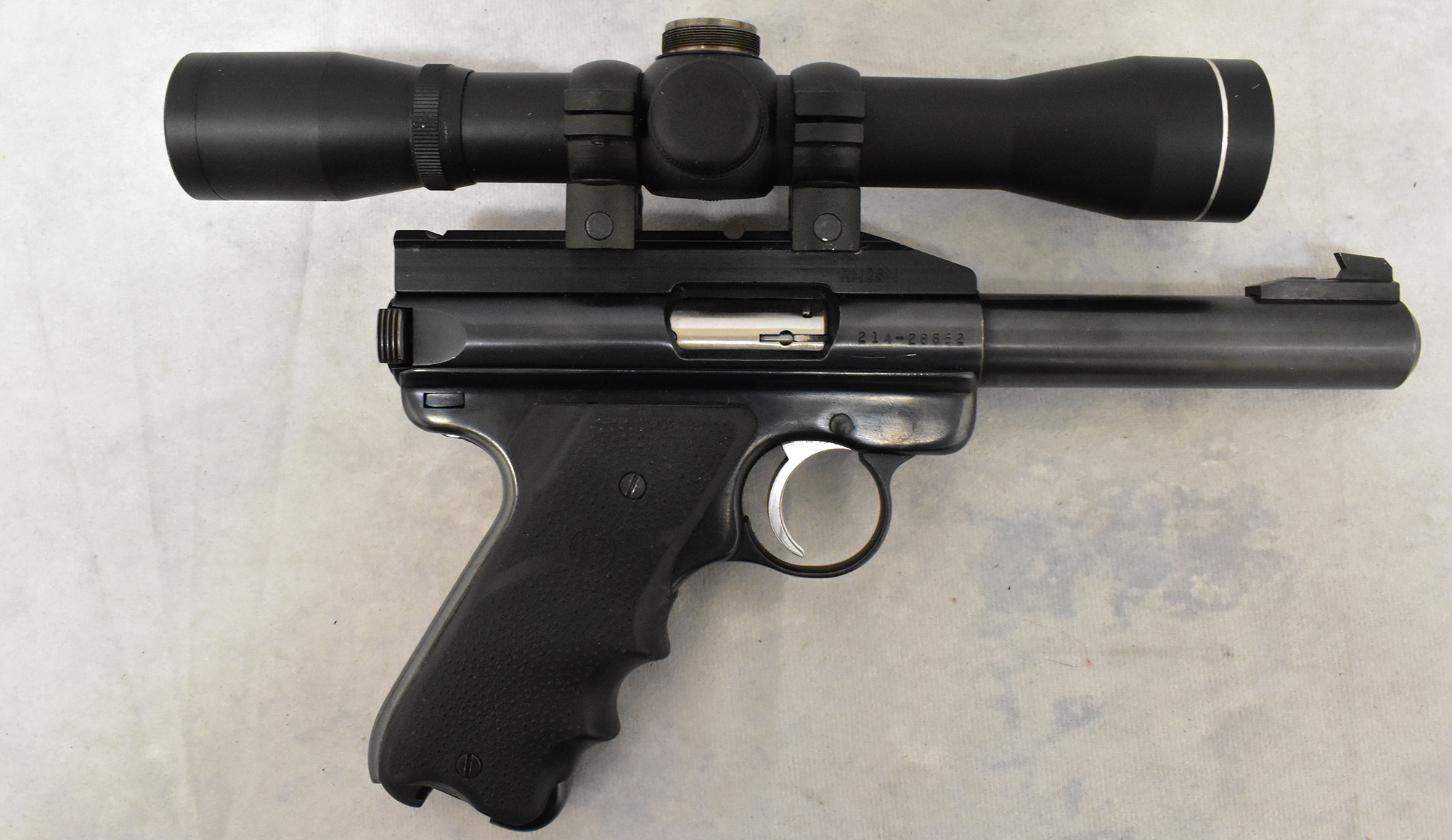 ++RUGER MARK II TARGET .22 LONG - Ruger