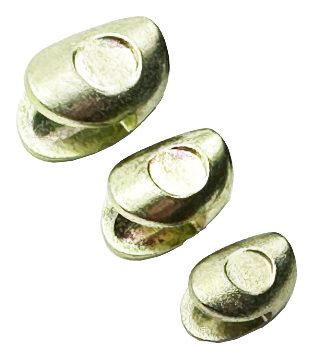 Image of Flymen Fishing Company Fish Skull Bandito Baitfish Head - Green - #3 - 10 Pack