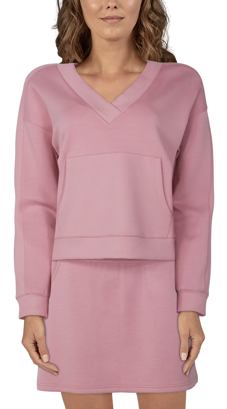 NATURAL REFLECTIONS Soft Haven V-Neck Pullover