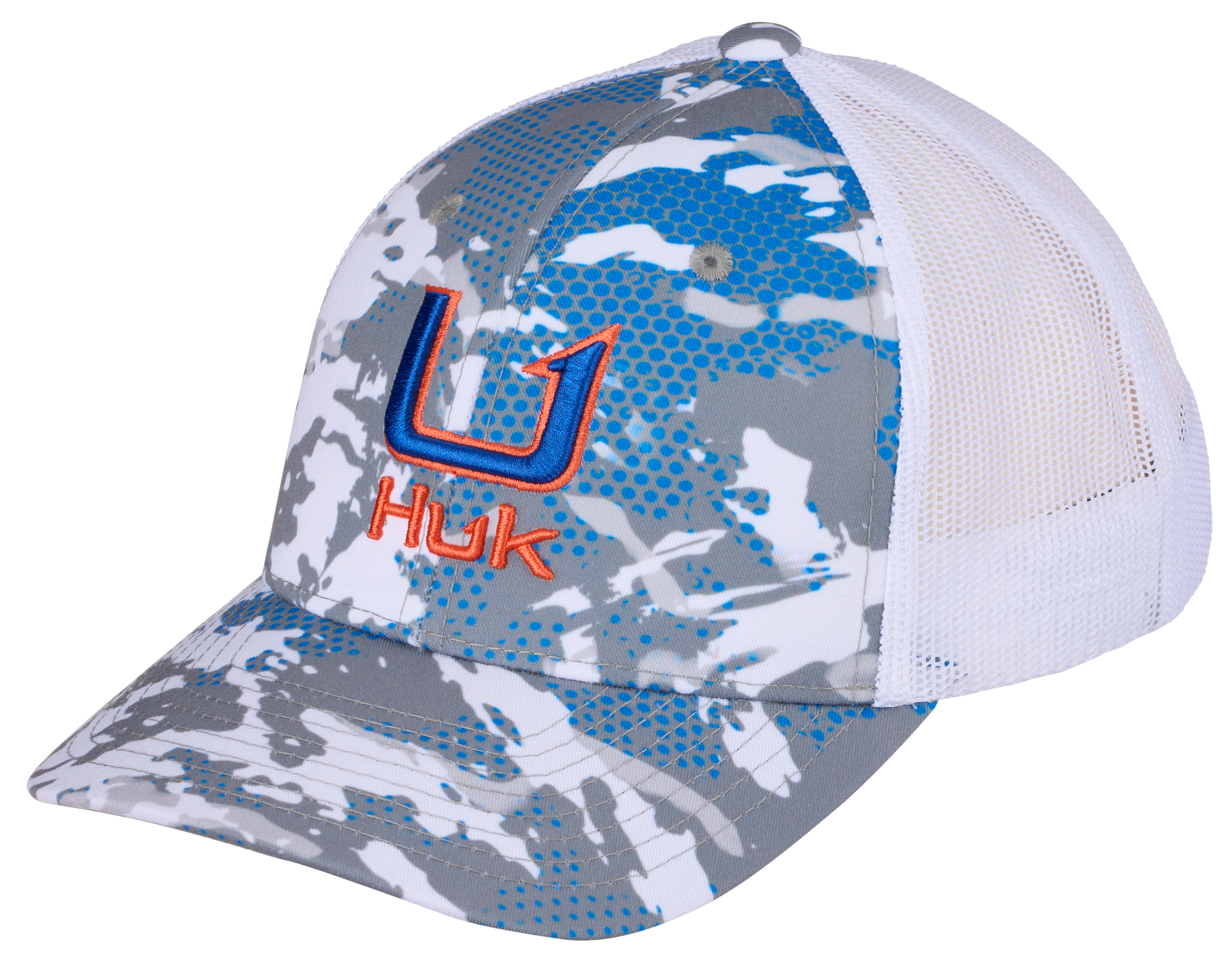 Image of Huk KC Snapback Trucker Cap for Kids - Night Owl