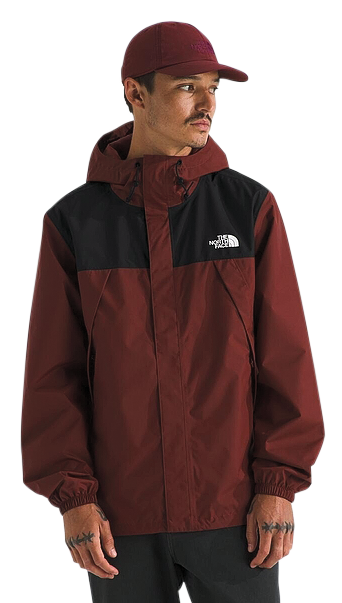 Image of The North Face Antora Waterproof Jacket - Sumac/TNF Black - L