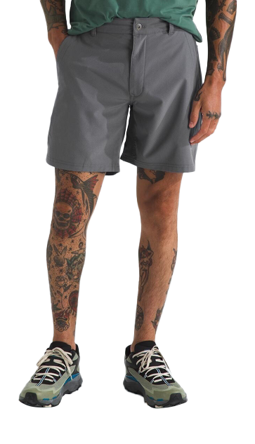 Image of The North Face Rolling Sun Packable Shorts for Men - Smoked Pearl - 36