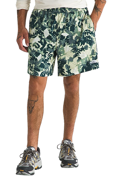 Image of The North Face Class V Pathfinder Pull-On Shorts - Duck Green Lux Print