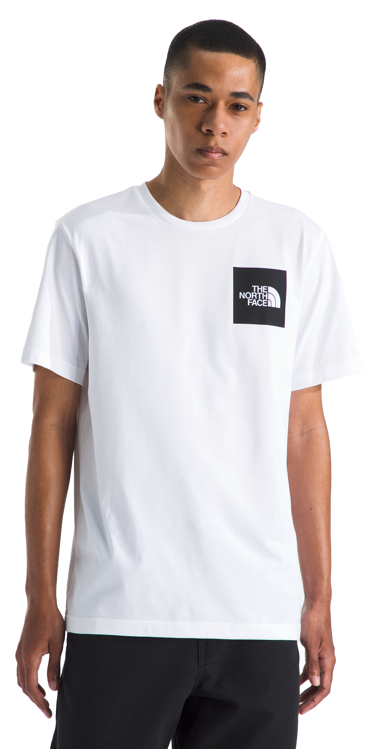 Image of The North Face Fine Short-Sleeve T-Shirt for Men - TNF White