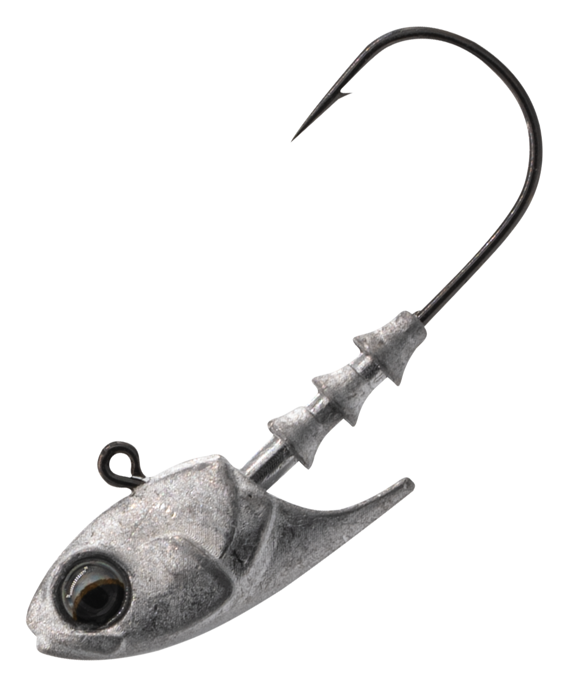 Image of 6th Sense Fishing Juggle Head Jighead - Raw - 2/0 - 3/16 oz.