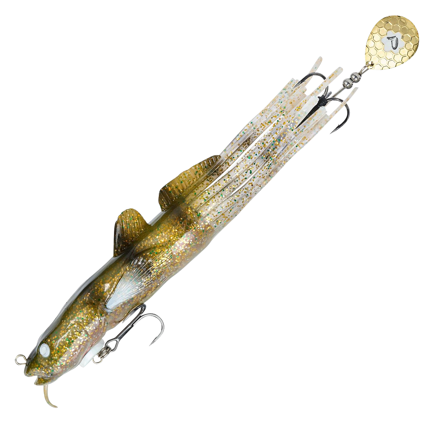 Image of Berkley Savage Gear 3D Tube - Walleye Flash