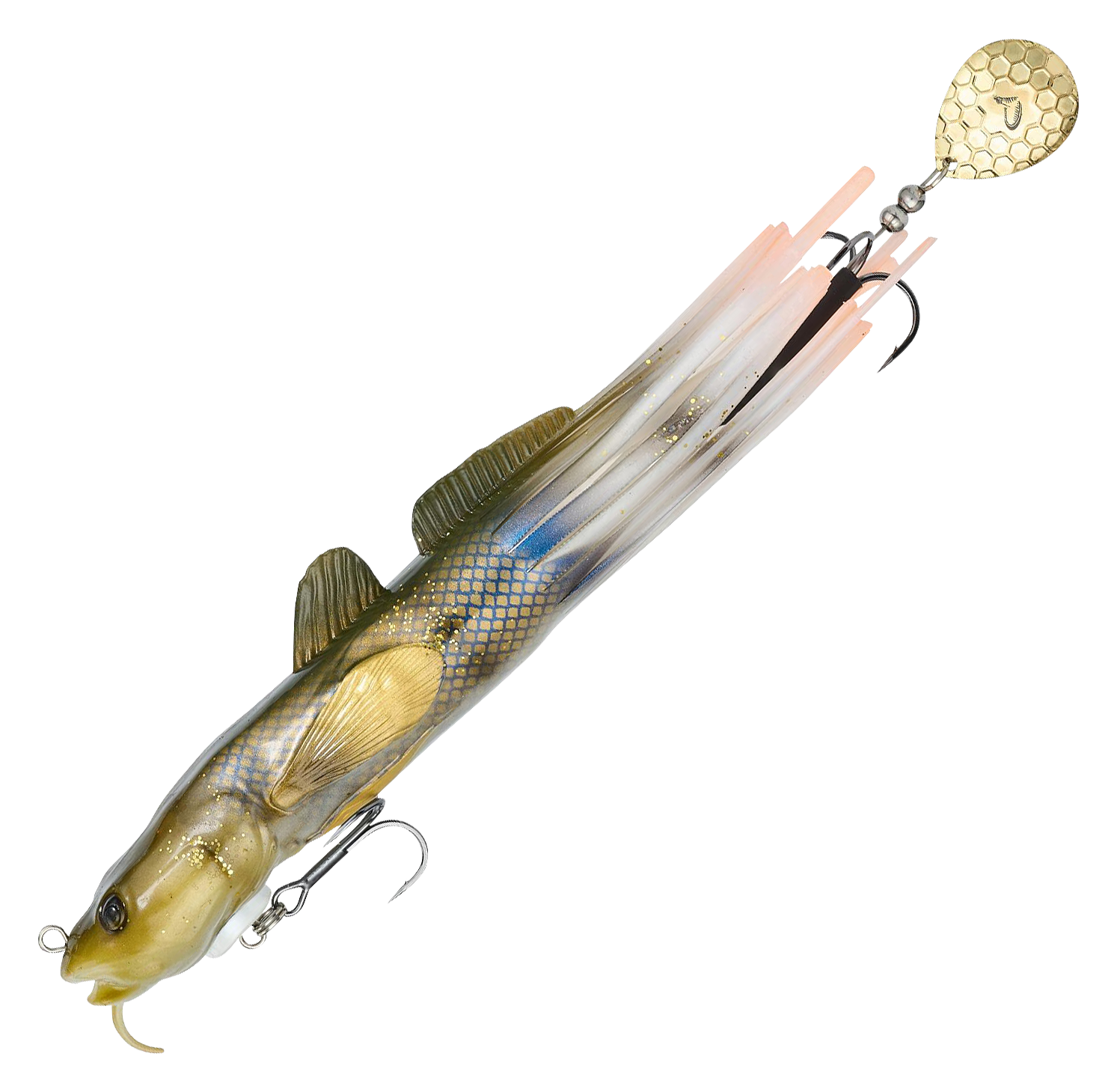 Image of Berkley Savage Gear 3D Tube - White Sucker
