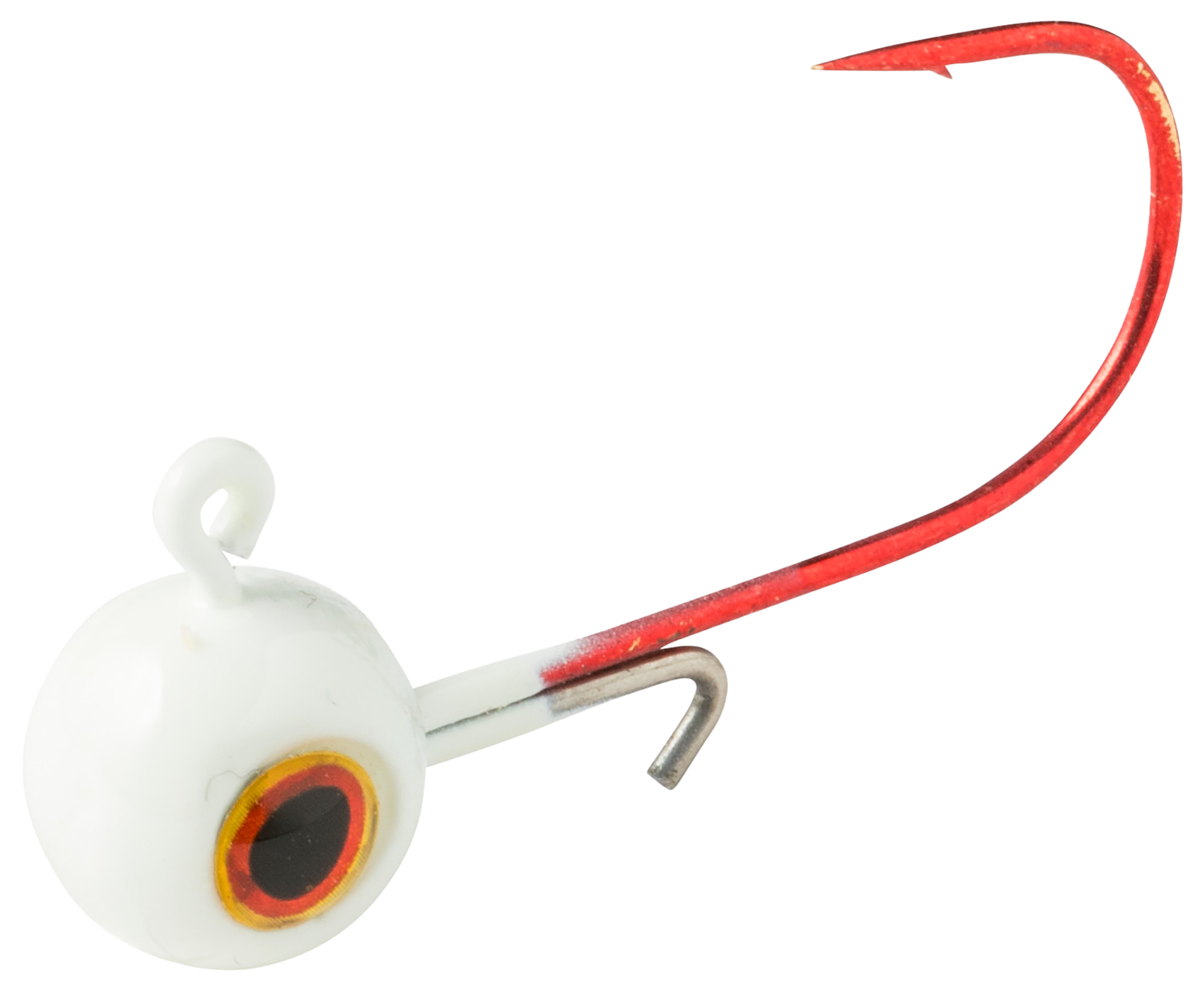 Image of Lindy B-MAX Max Gap Jighead - 1/8 oz. - White Glow