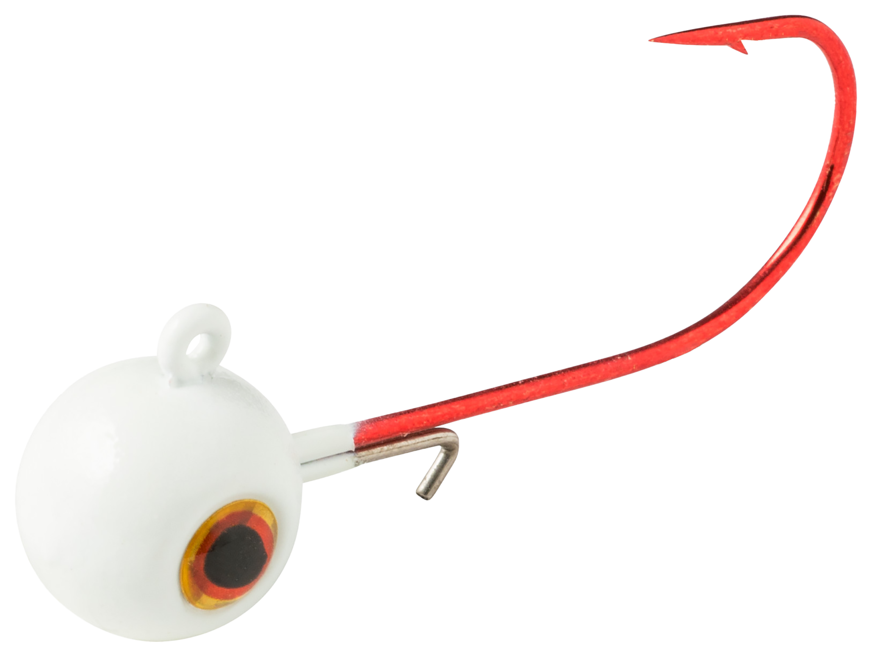 Image of Lindy B-MAX Max Gap Jighead - 1/4 oz. - White Glow