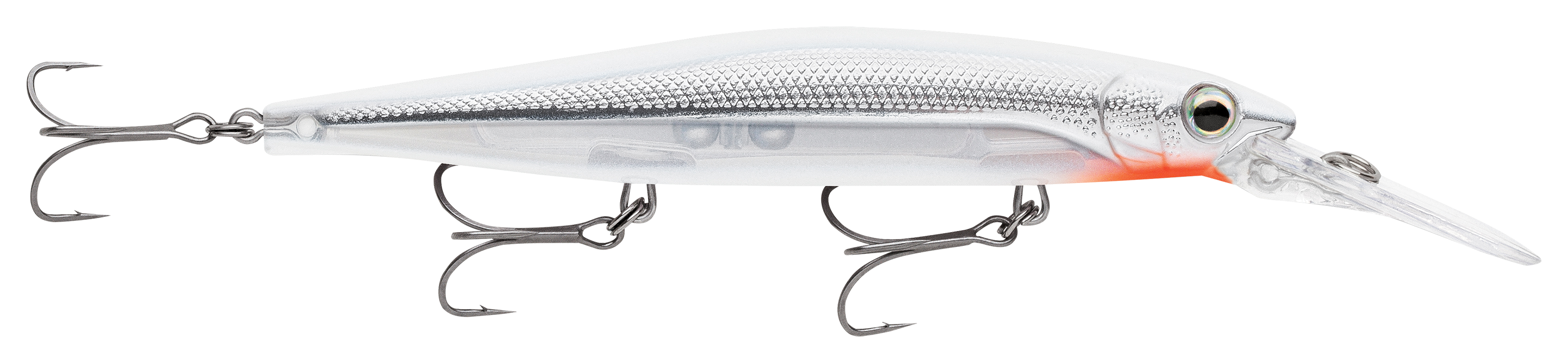 Image of "Rapala PXR Deep Mavrik Jerkbait - Metallic Glass Ghost - 4-3/8"" - 1/2 oz."