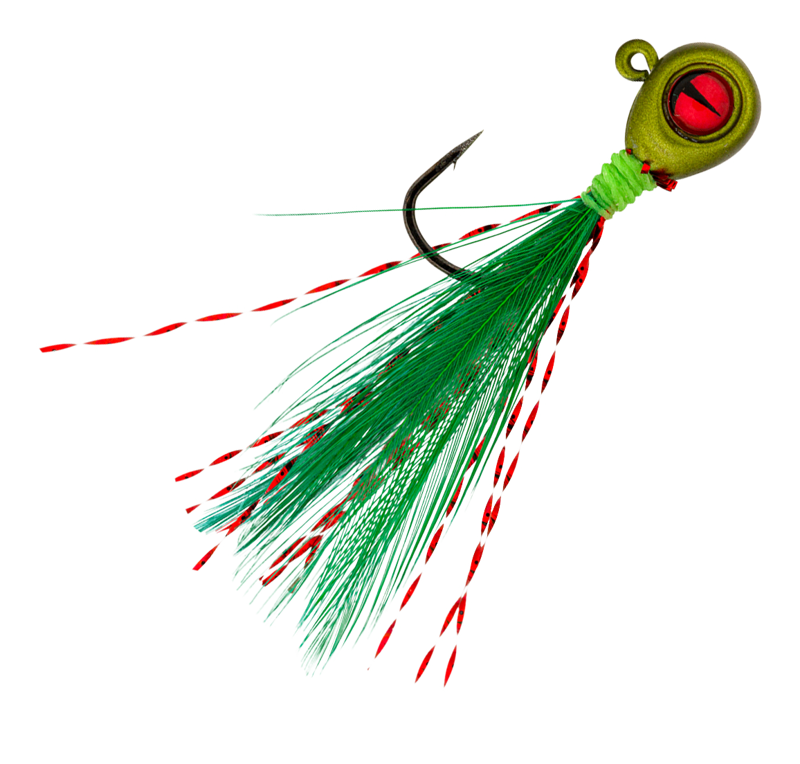 Image of Northland Fishing Tackle Tungsten Crappie King Fly Jig - Olive