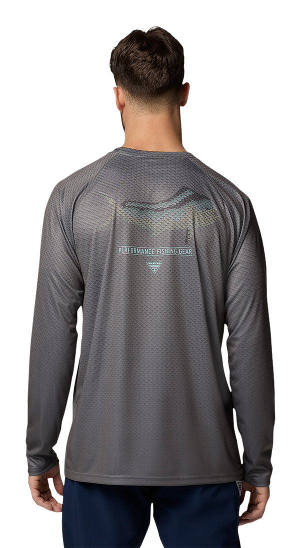 COLUMBIA Super Terminal Tackle PFG Super Fade Long-Sleeve Shirt for Men