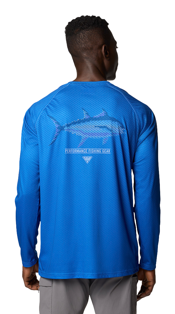 COLUMBIA Super Terminal Tackle PFG Super Fade Long-Sleeve Shirt for Men
