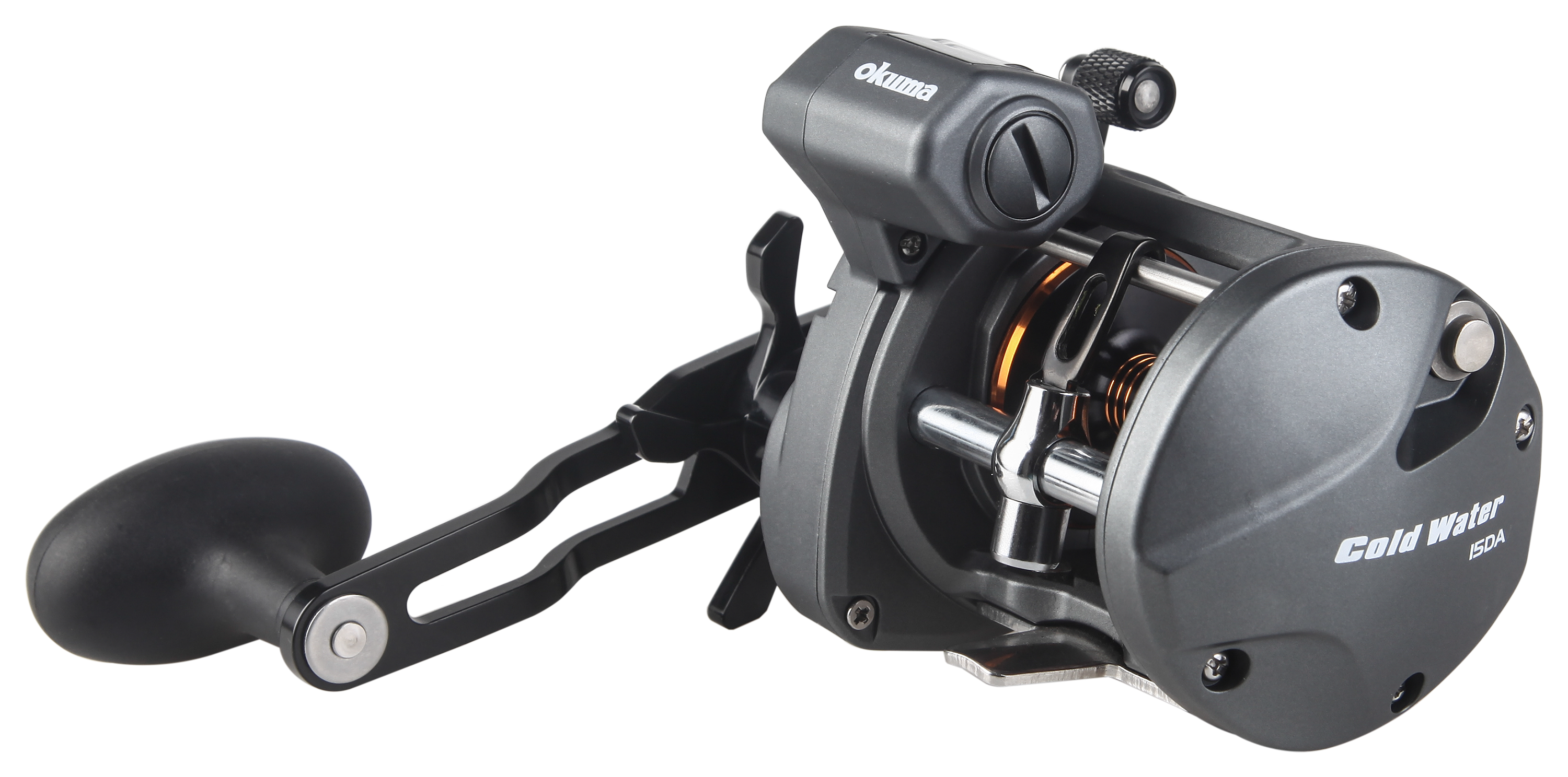 Image of Okuma Cold Water A Line Counter Reel - Right - 5.1:1 - 15 Size