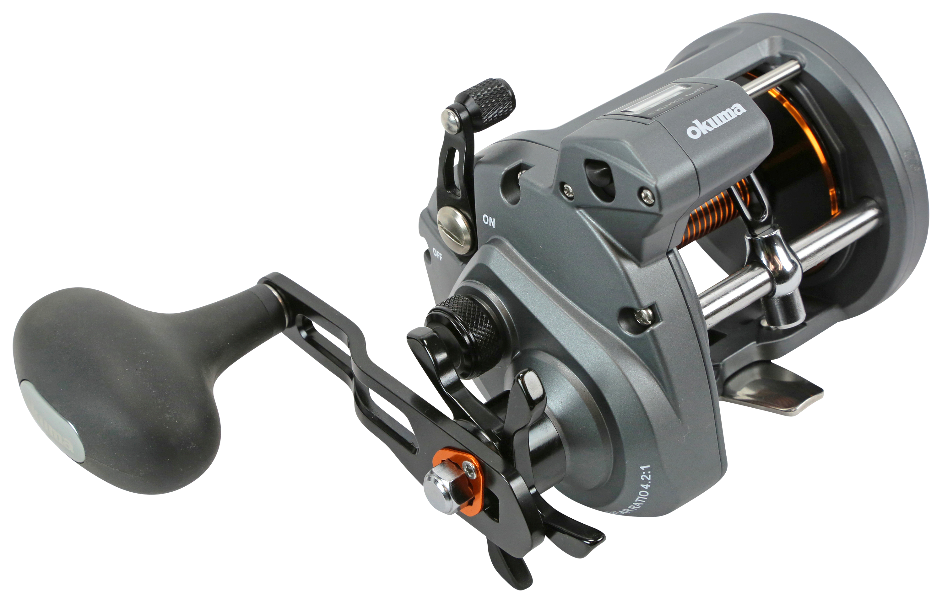 Image of Okuma Cold Water A Line Counter Reel - Right - 4.2:1 - 45 Size