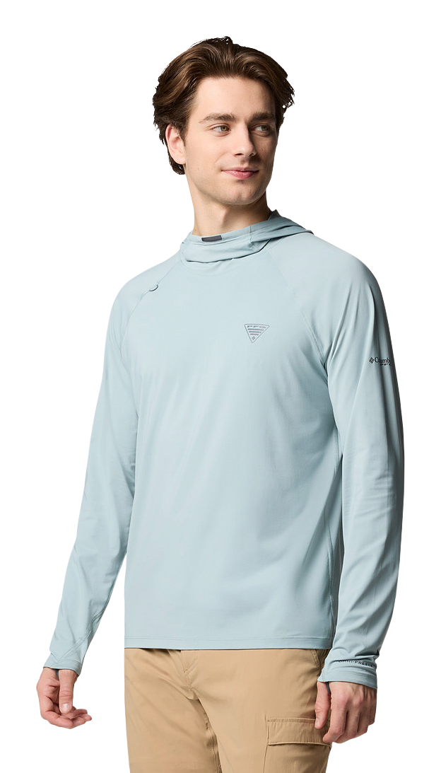 Image of Columbia Wild Cast Sun Hoodie - Crushed Blue