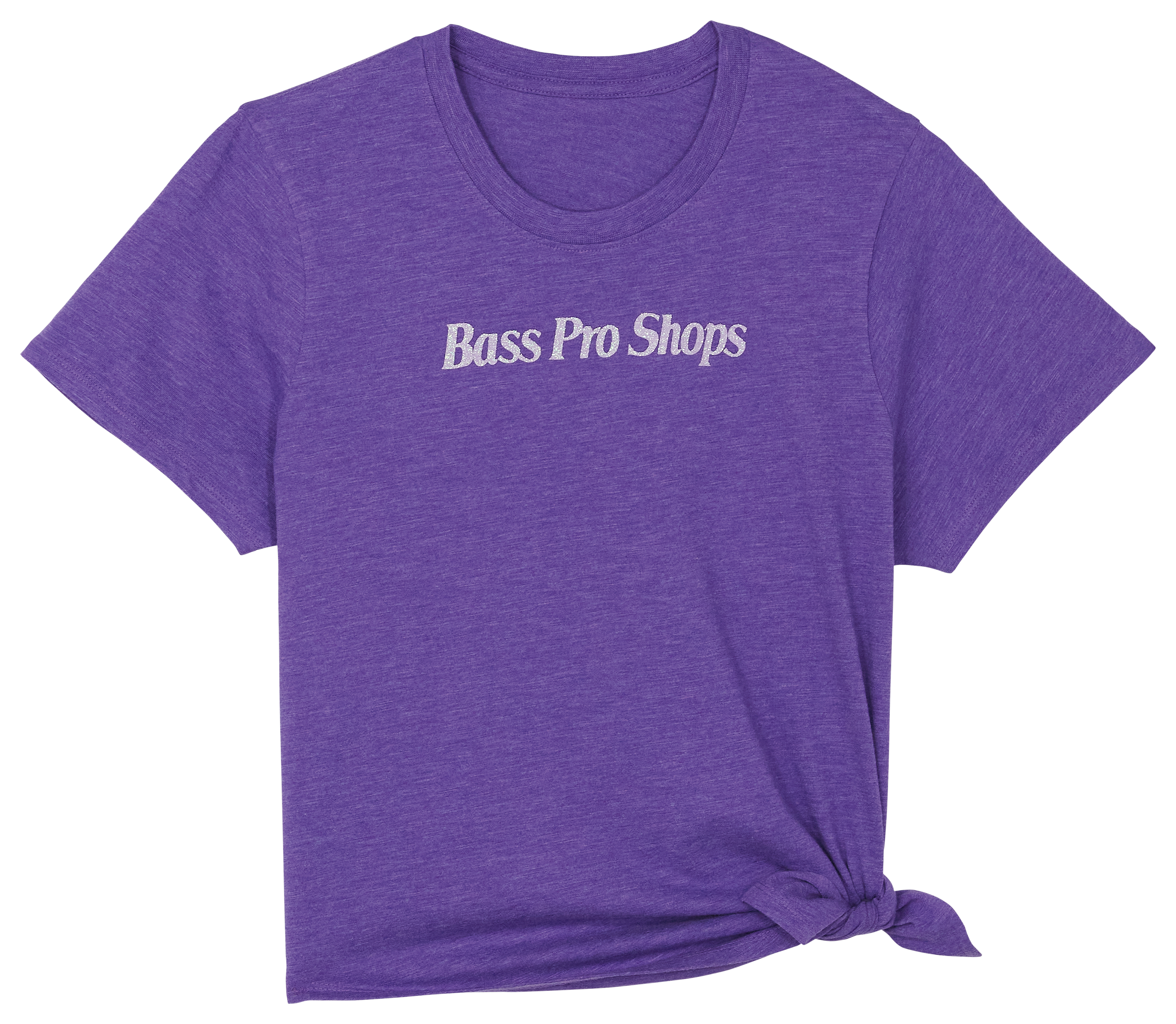 Image of Bass Pro Shops Wordmark Logo Short-Sleeve T-Shirt for Kids - Purple