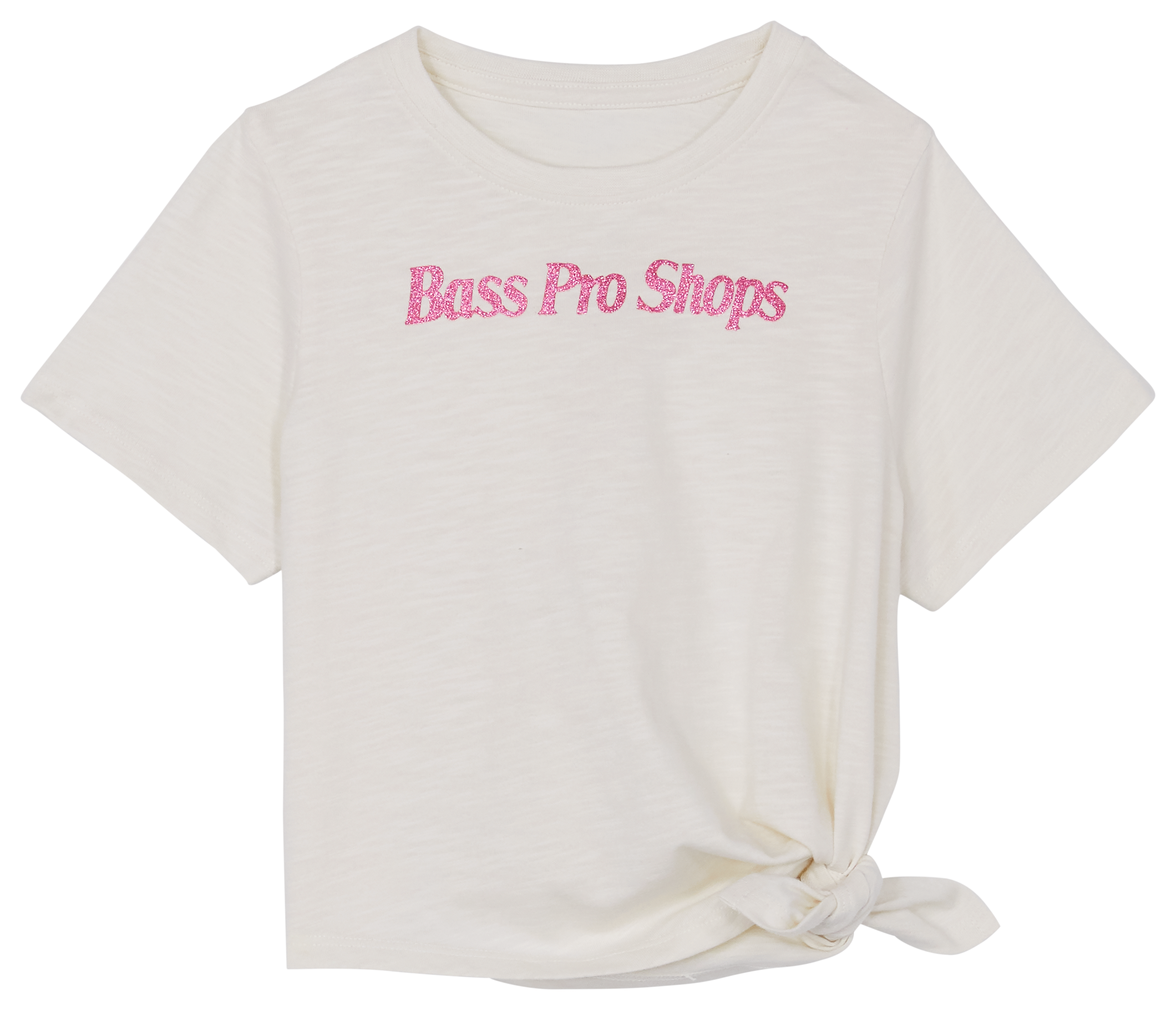 BASS PRO SHOPS Wordmark Logo Side-Tie Short-Sleeve T-Shirt for Toddlers