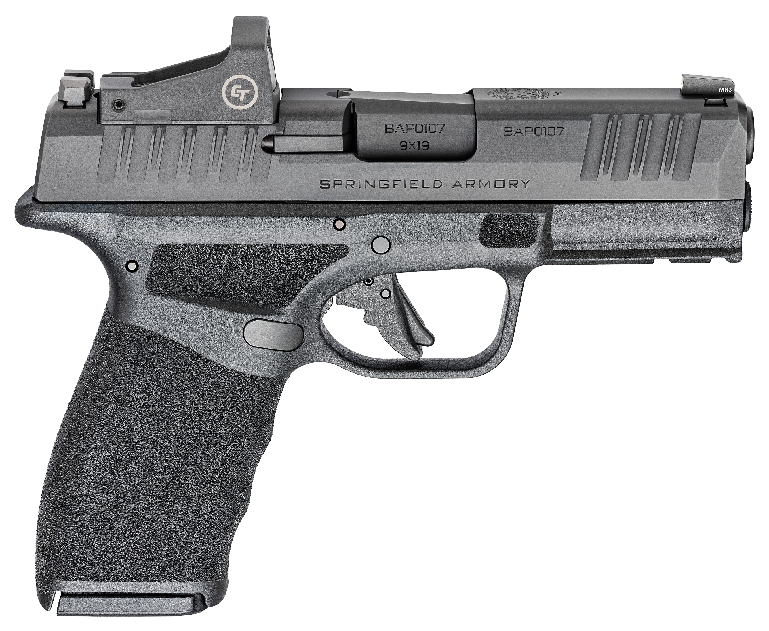 Springfield Armory Hellcat Pro OSP Semi-Auto Pistol with Crimson Trace Red-Dot Sight