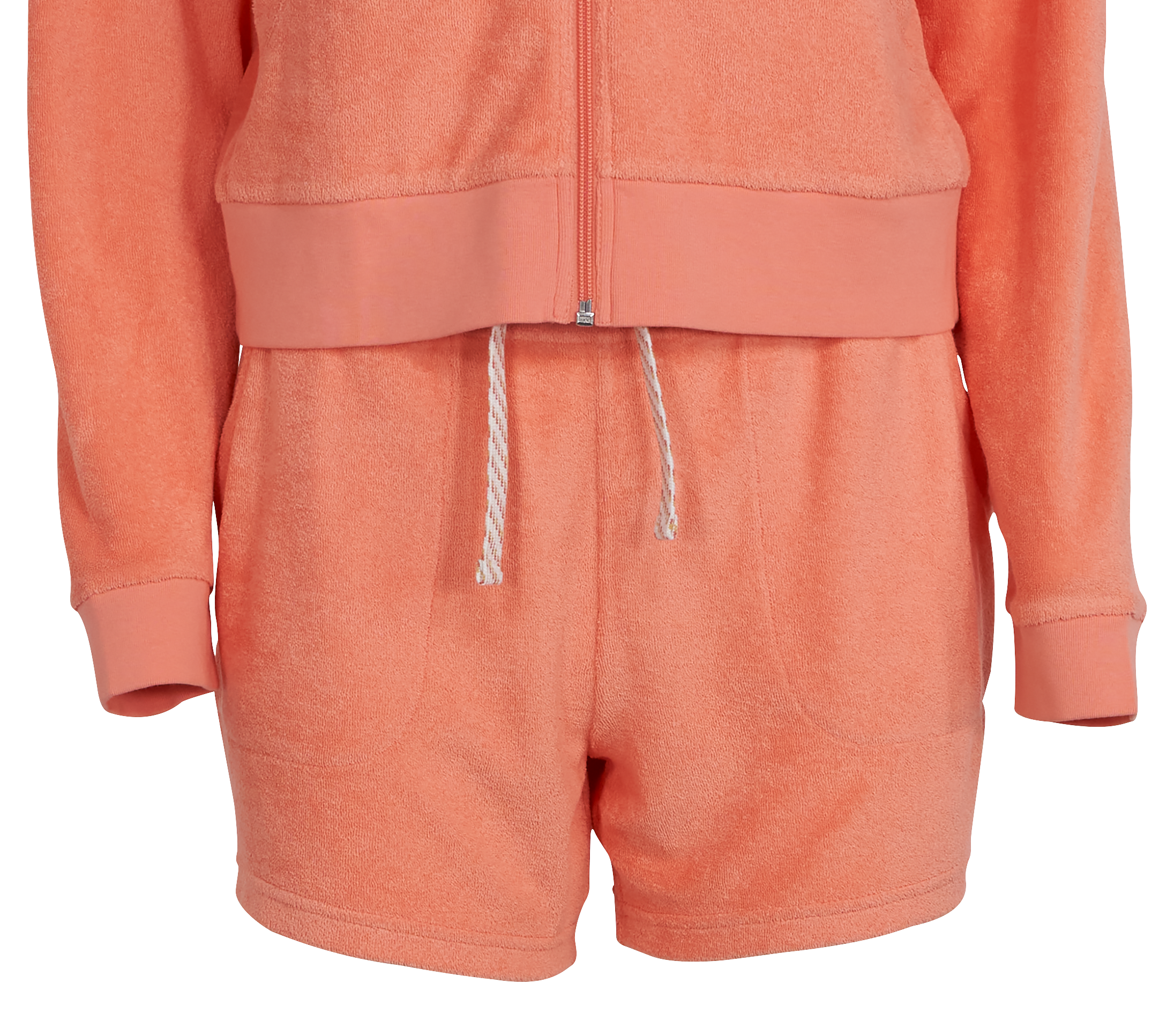 Image of Natural Reflections Surfside Terry Shorts - Desert Flower