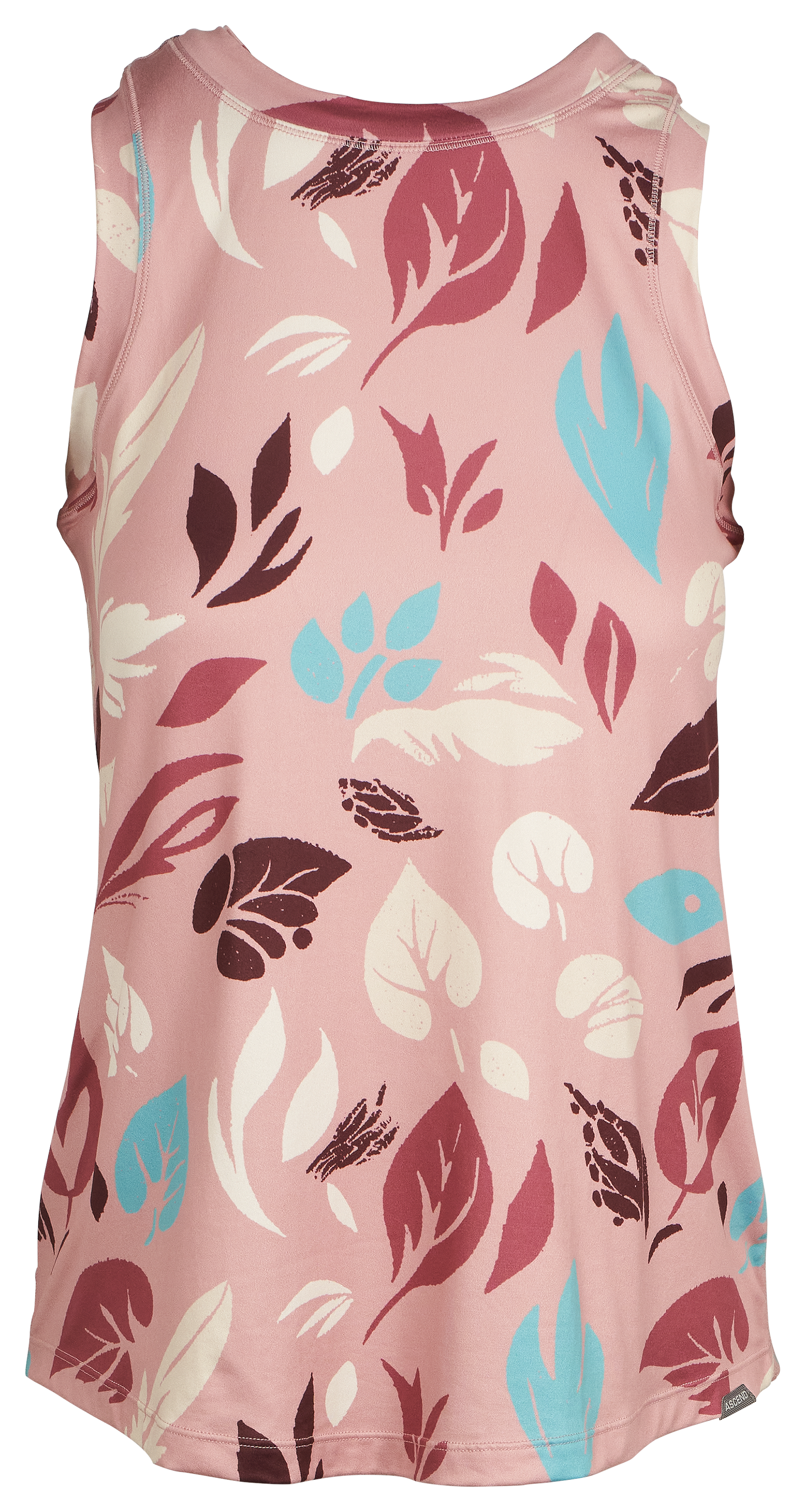 Image of Ascend Evolve Performance Split-Tail Tank Top - Spring Leaves Zephyr - M