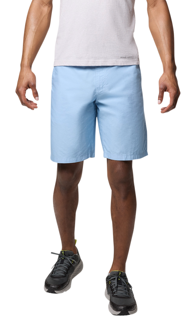 Image of Columbia Washed Out Shorts for Men - Ripple Blue - 32x10