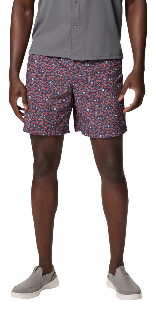 Image of Columbia PFG Super Backcast II Water Shorts - Nocturnal Fish Nation
