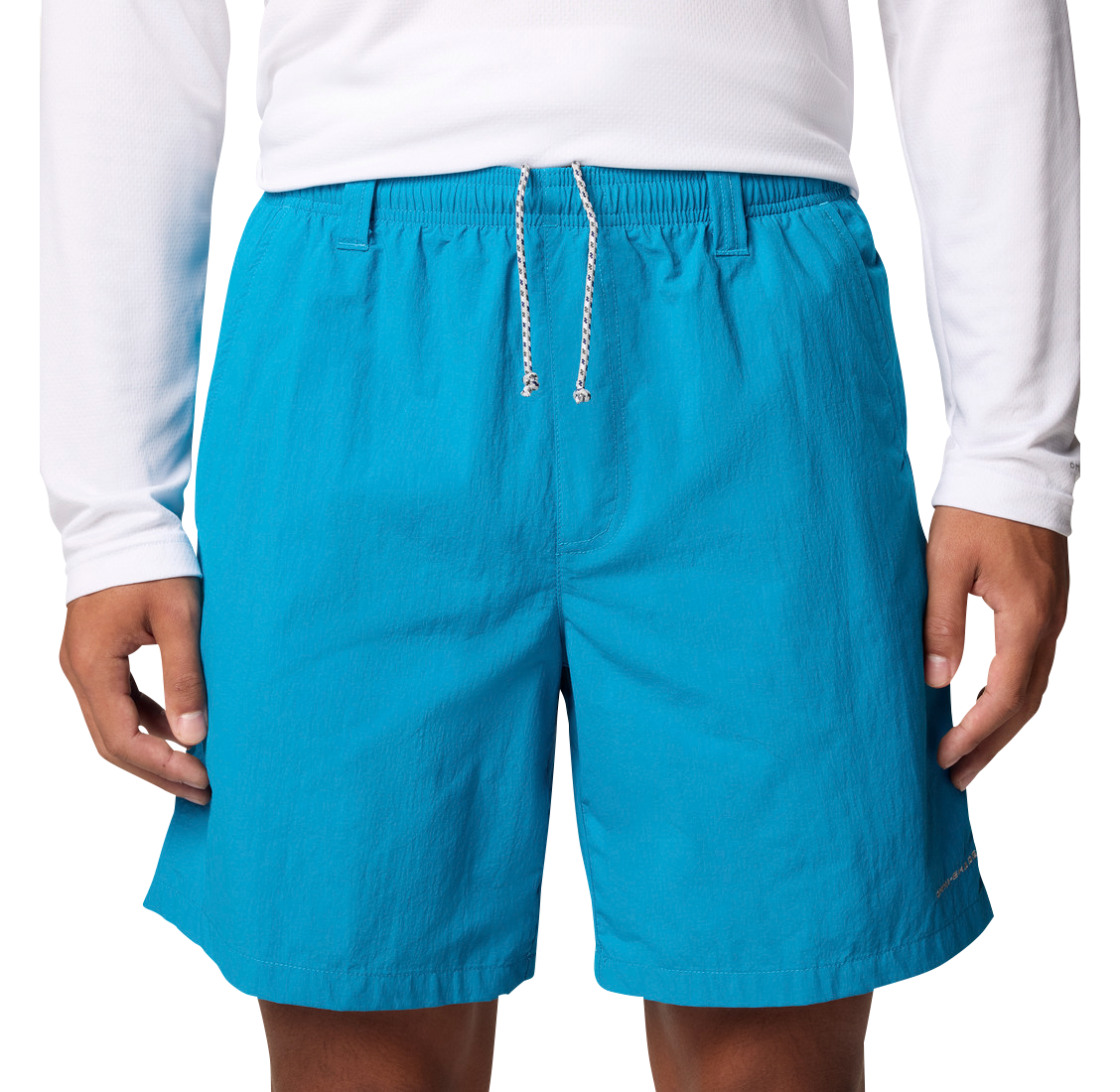Image of Columbia PFG Backcast IV Water Shorts - Blue Echo