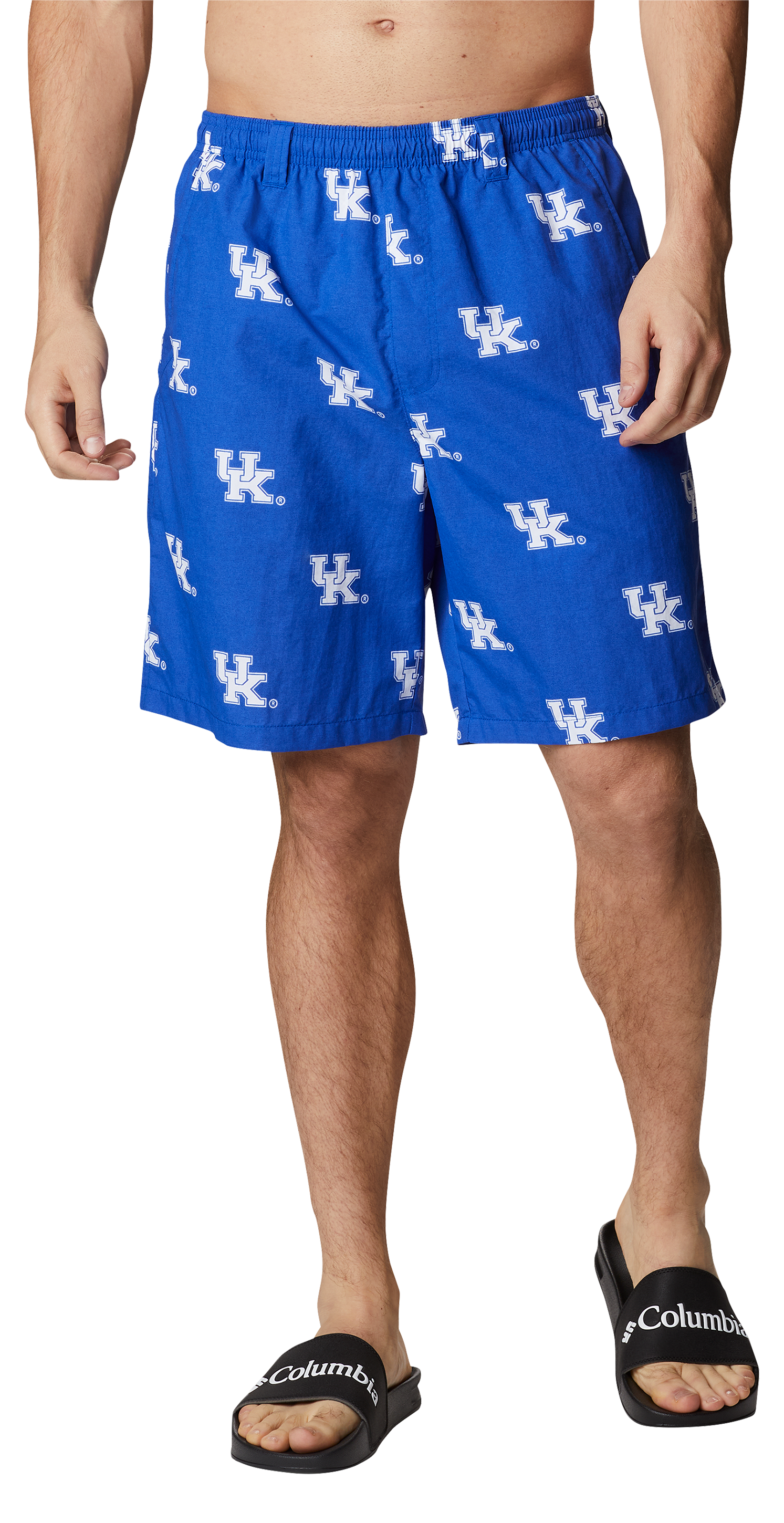 Columbia Collegiate Backcast III Printed Shorts for Men                                                                         