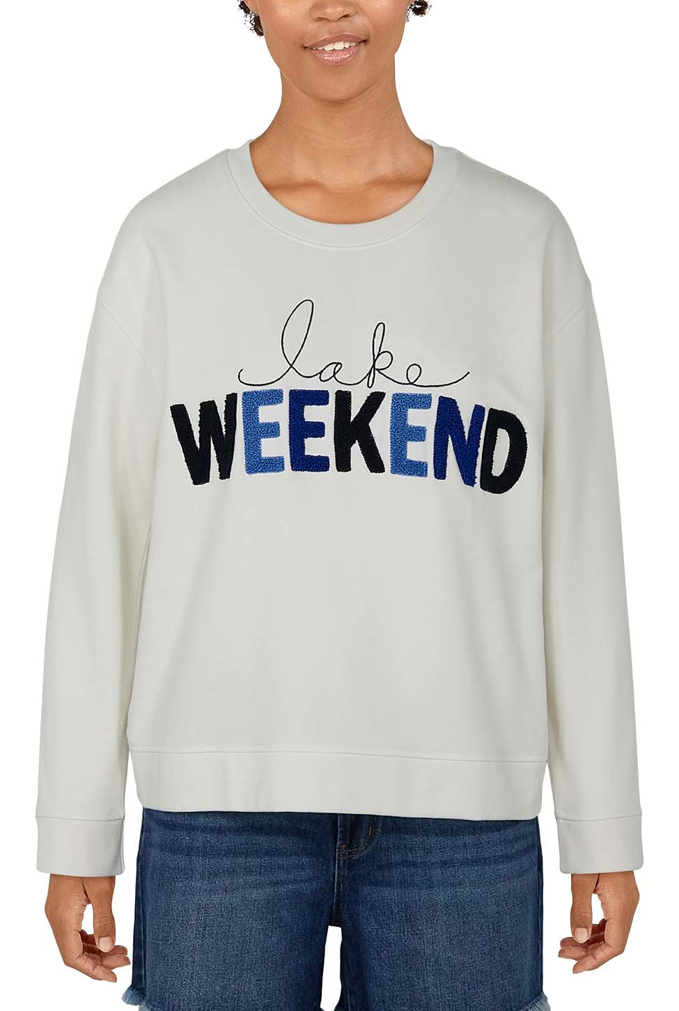 Natural Reflections Lake Weekend Sweatshirt for Ladies