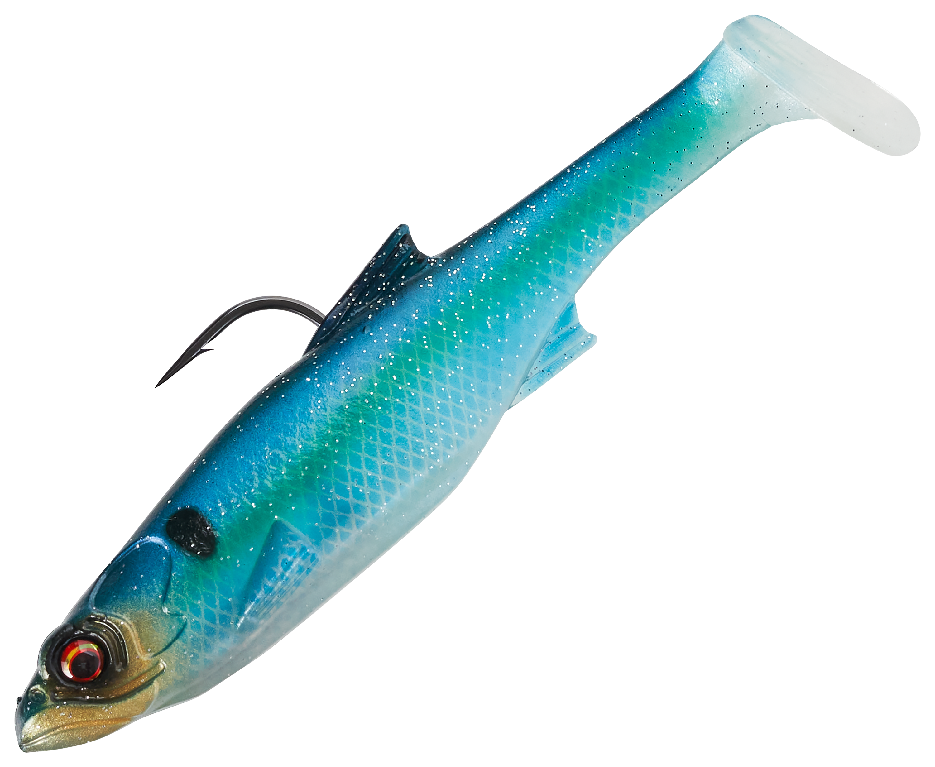 Bass Mafia Loaded Daingerous Swimbait - Blue Steel - 6