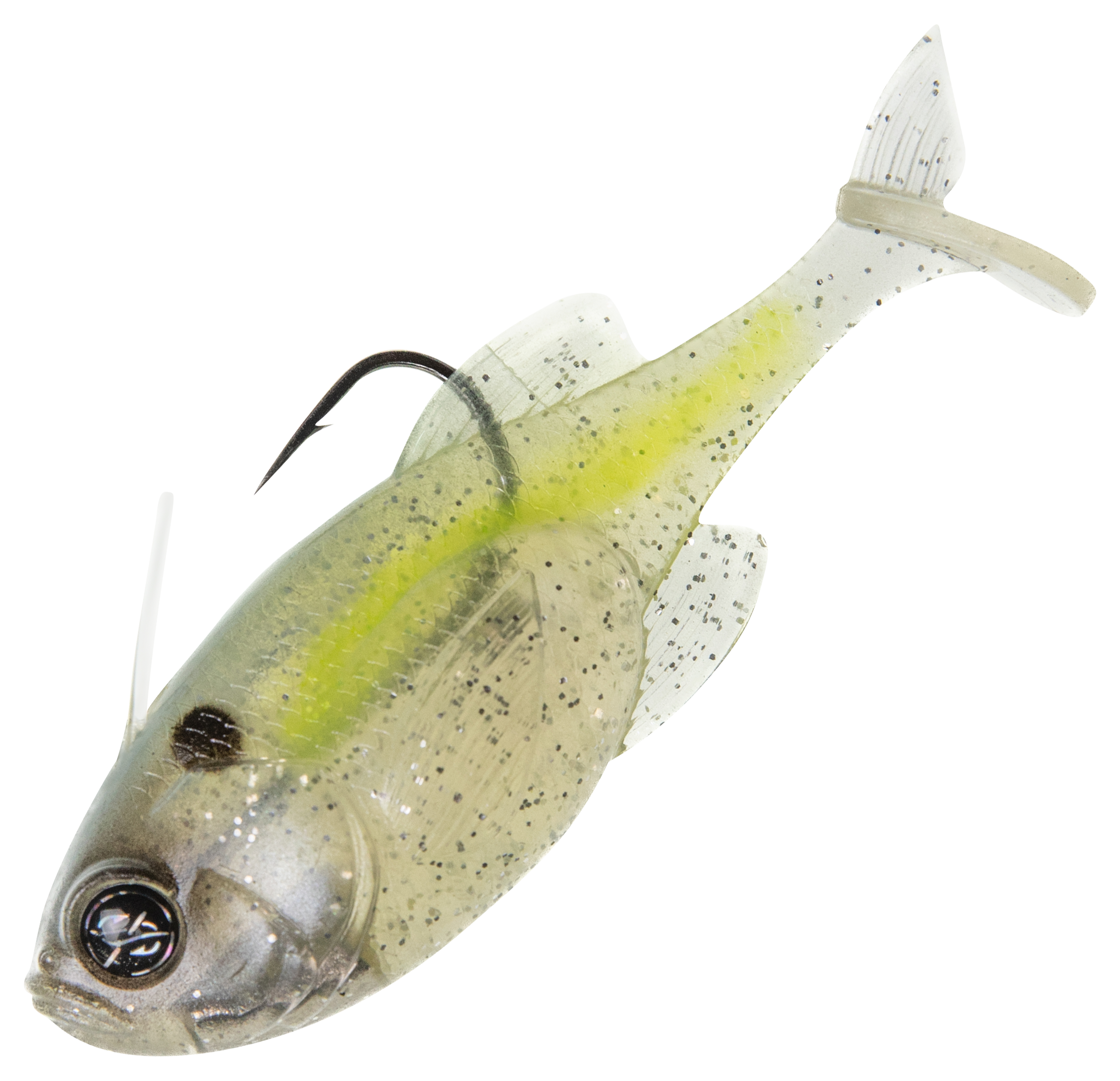 Image of Googan Baits Guppy Swimbait - Pearl Shad