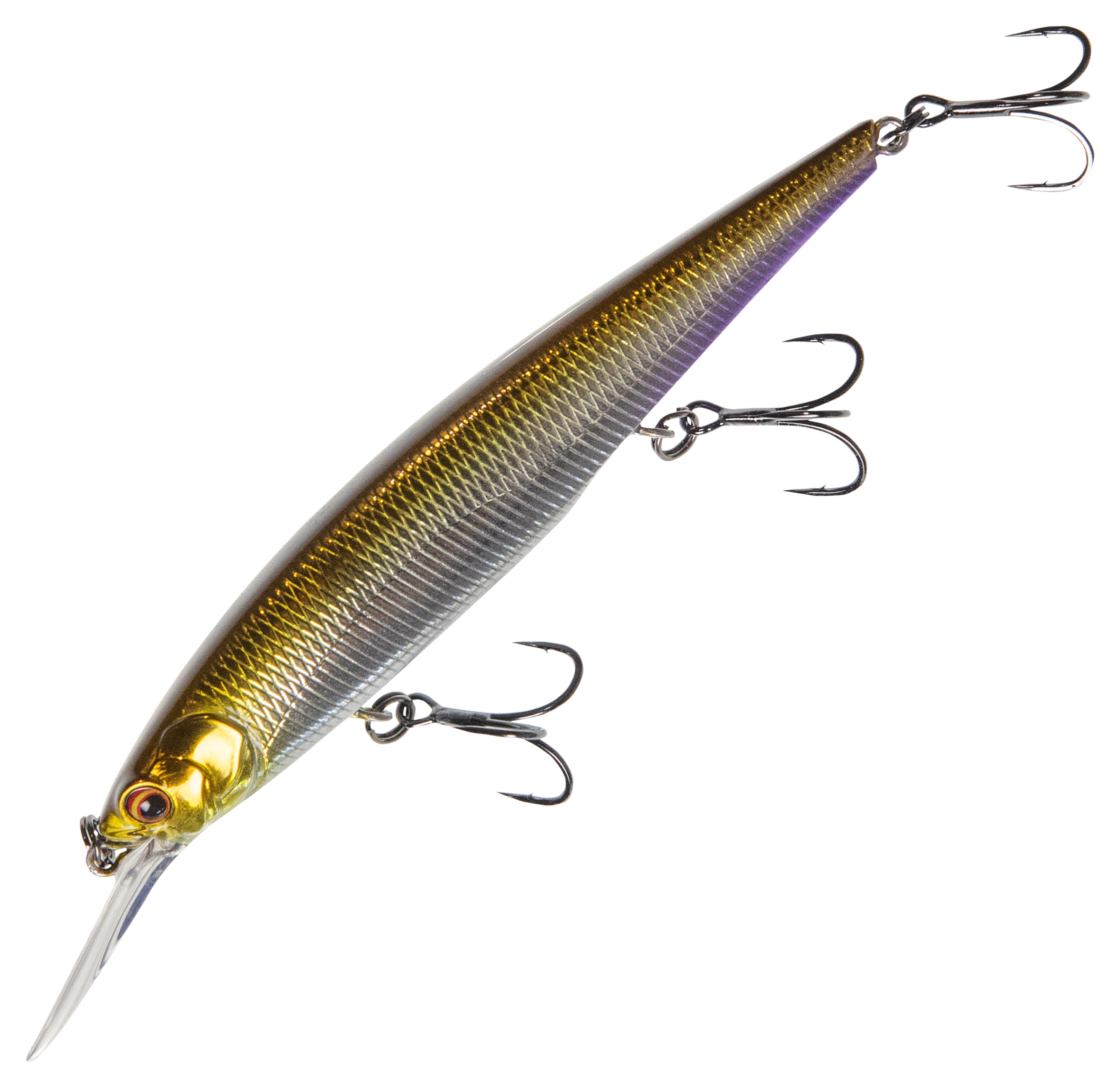Image of Bass Mafia Shot Caller Deep Jerkbait - Chrome Shiner