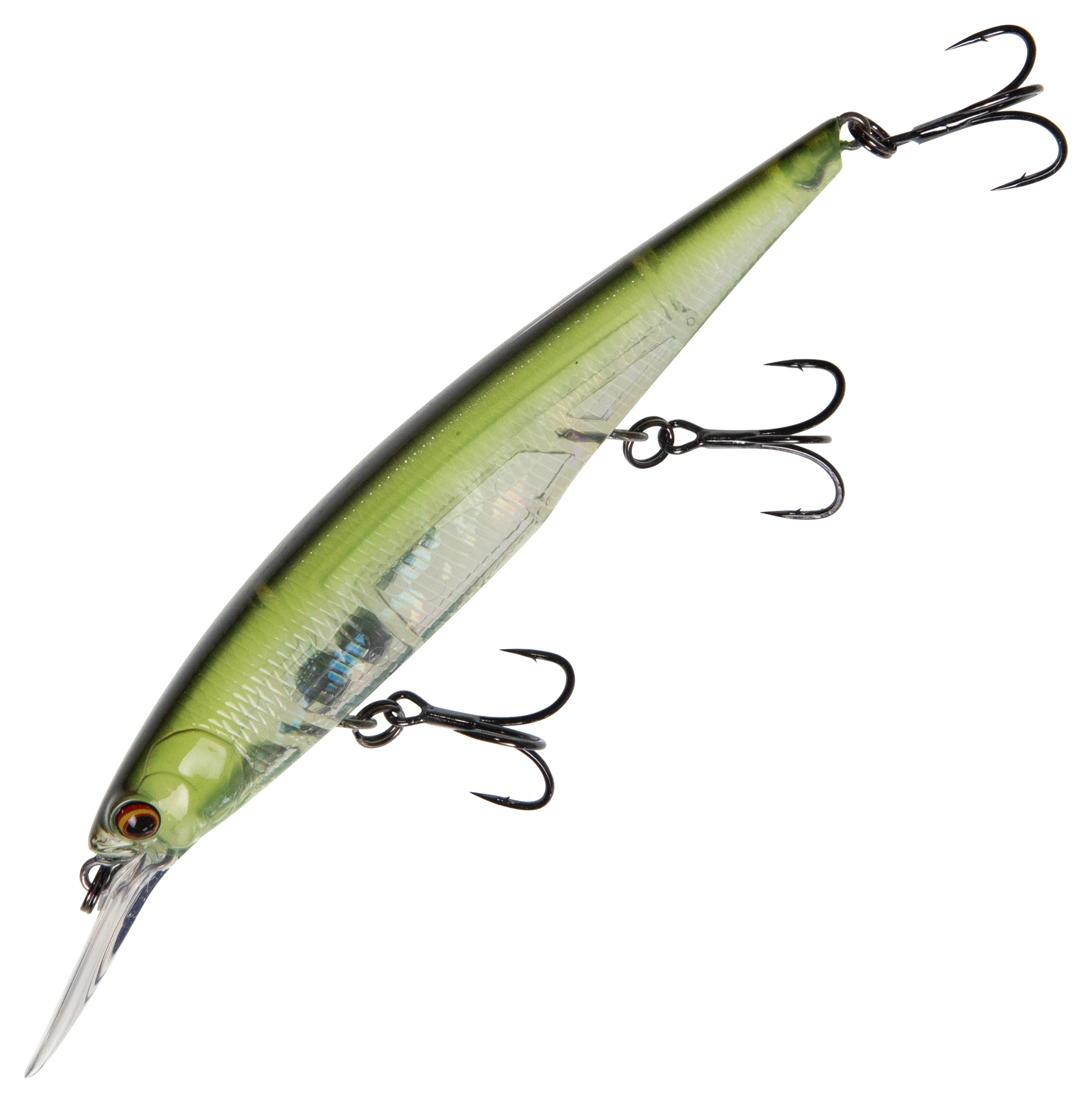 Image of Bass Mafia Shot Caller Deep Jerkbait - Crystal Minnow