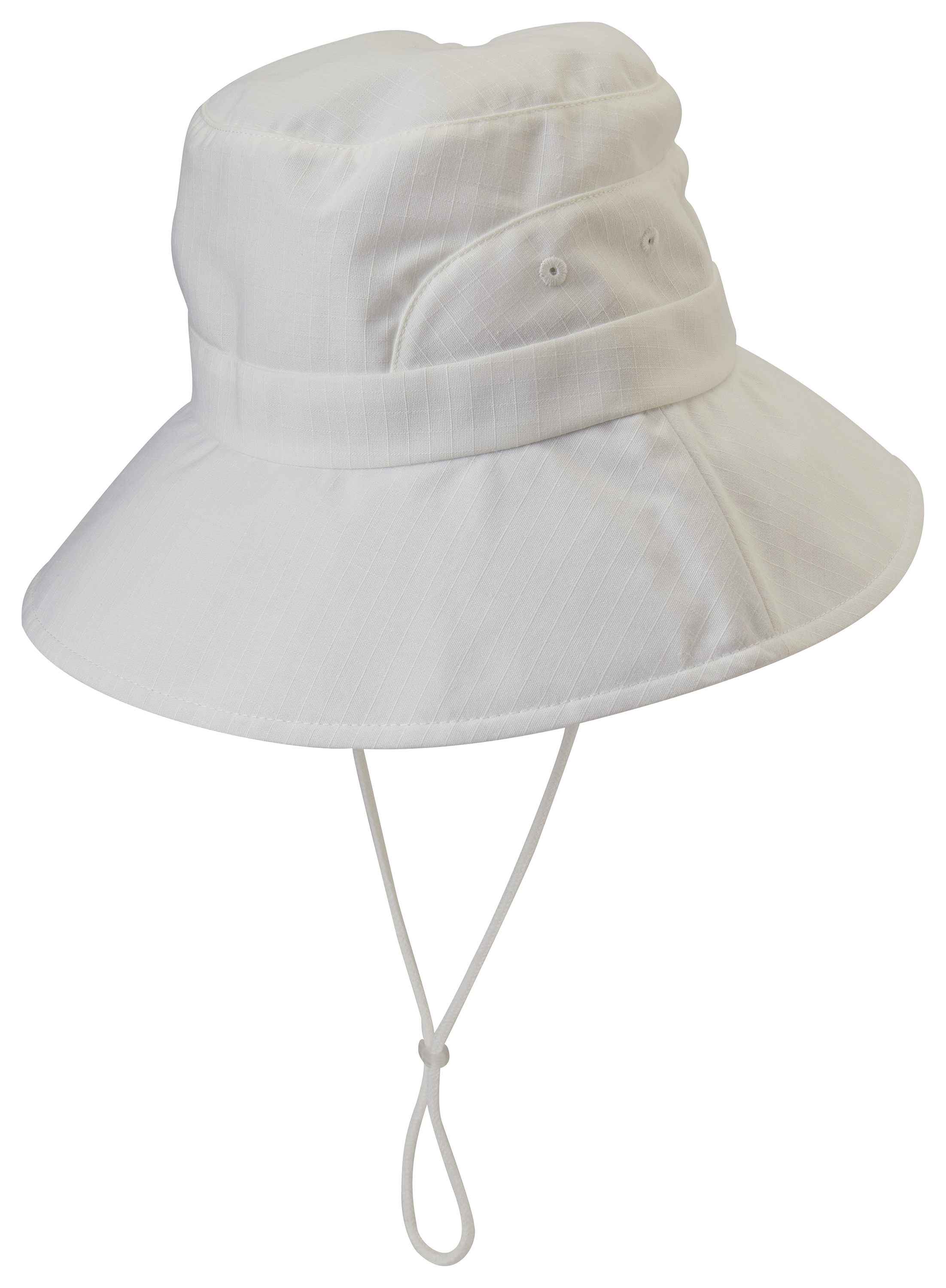 Image of Natural Reflections Wide Brim Hat - White