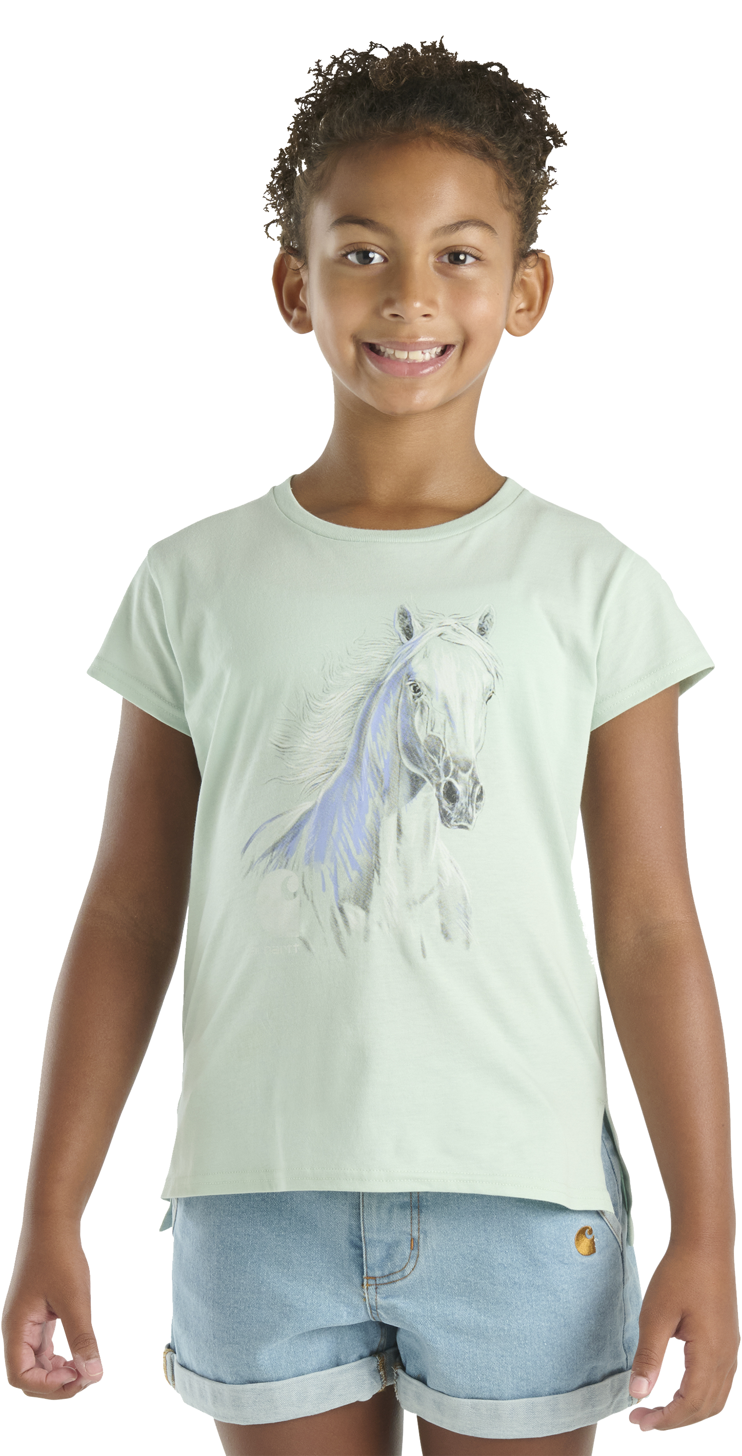 Image of Carhartt Mare Graphic Short-Sleeve T-Shirt for Toddlers or Kids - Surf Spray