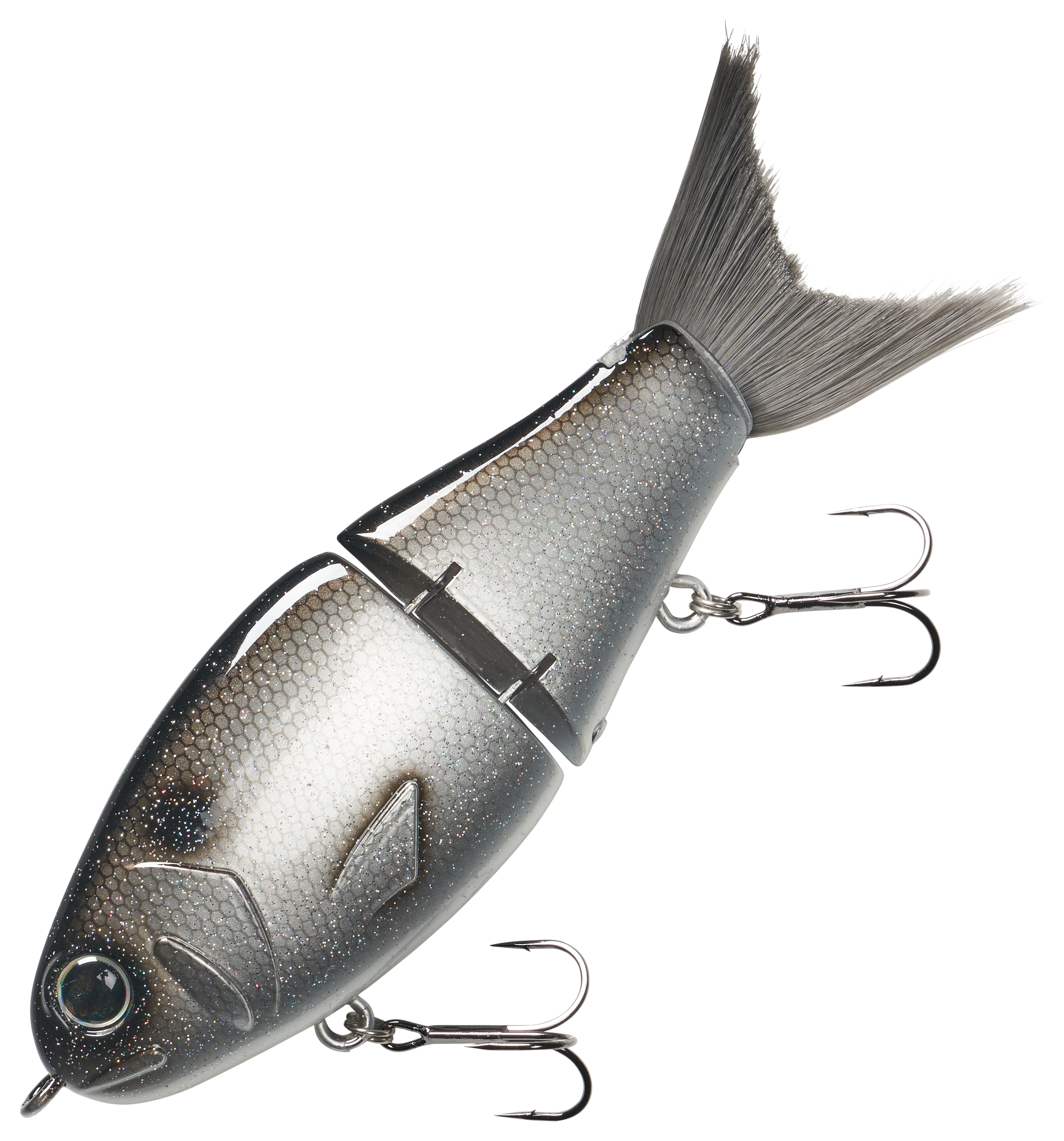 BASS PRO SHOPS XPS Swerve Glide Brushtail Swimbait