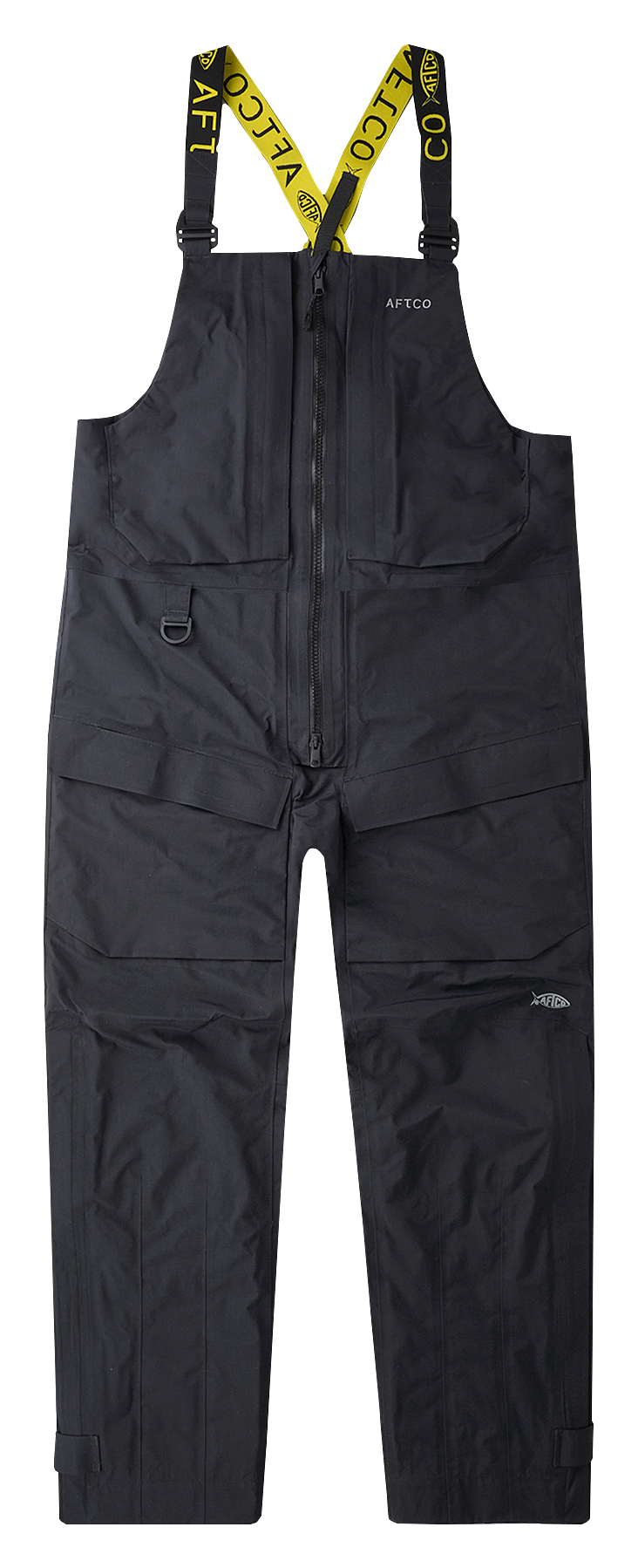 Image of AFTCO Fortress Bibs for Men - Black - S