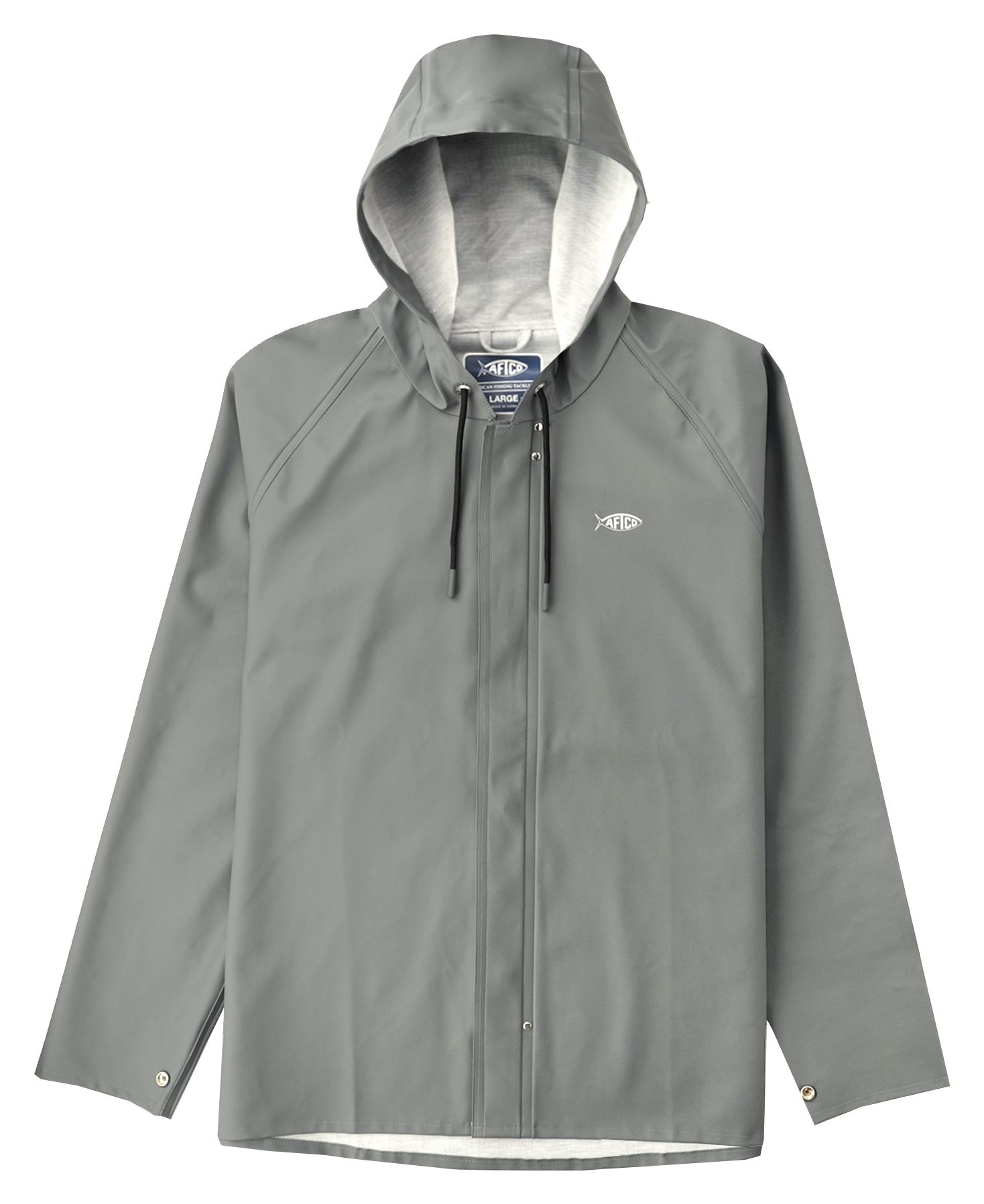 Image of AFTCO Bering Jacket for Men - Charcoal - 2X