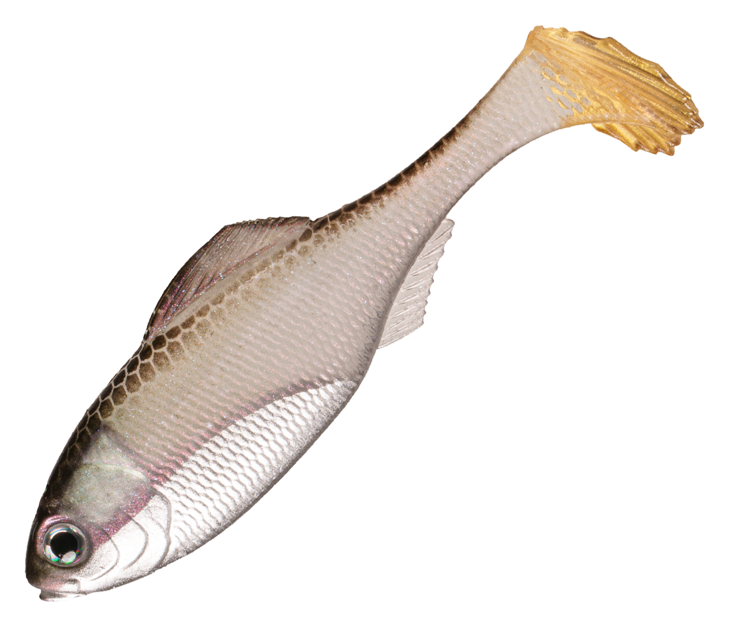 Image of 6th Sense Fishing Panorama Swimbait - Ghost Pro Shiner - 4.3''