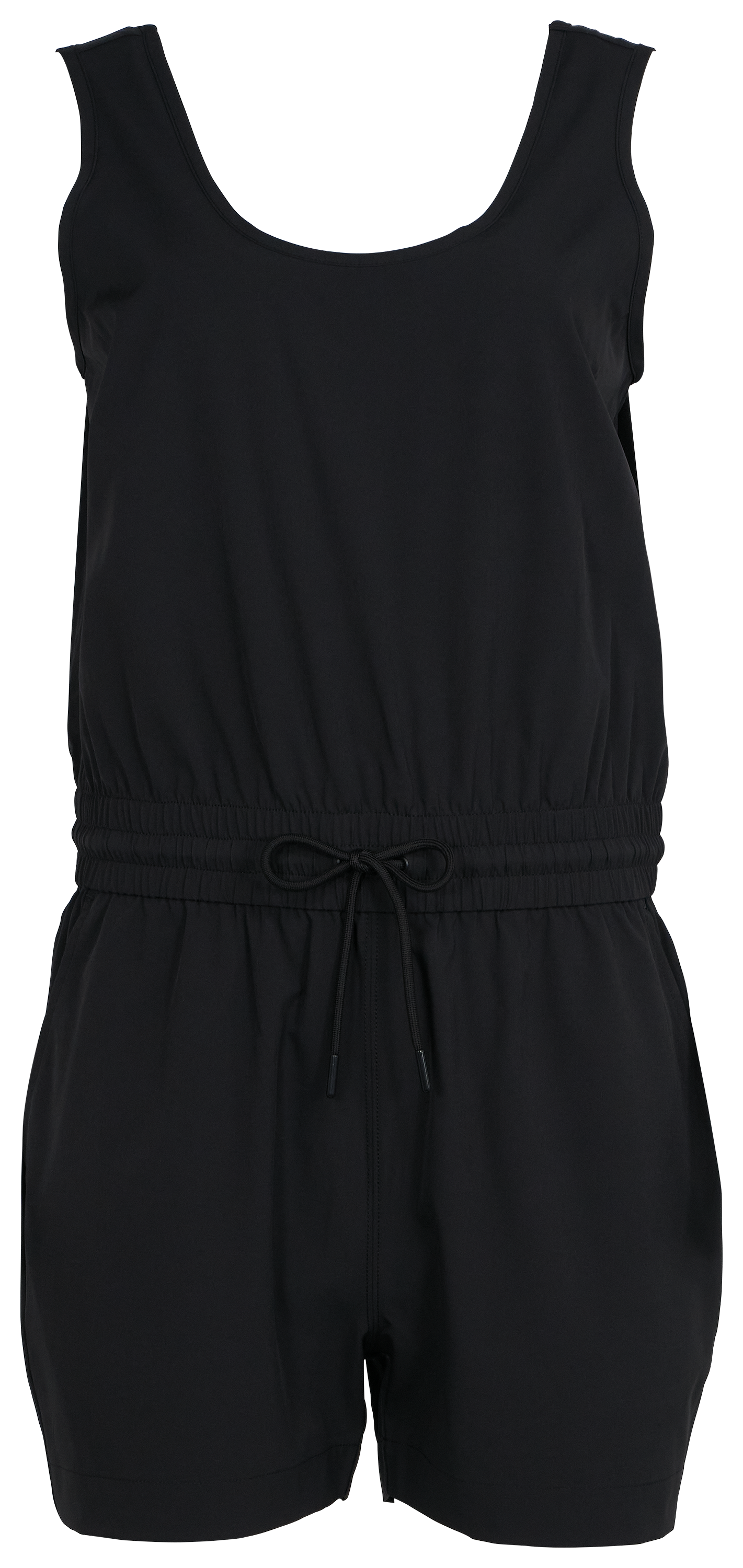 Image of Natural Reflections Tech Stretch Romper - Moonless Night