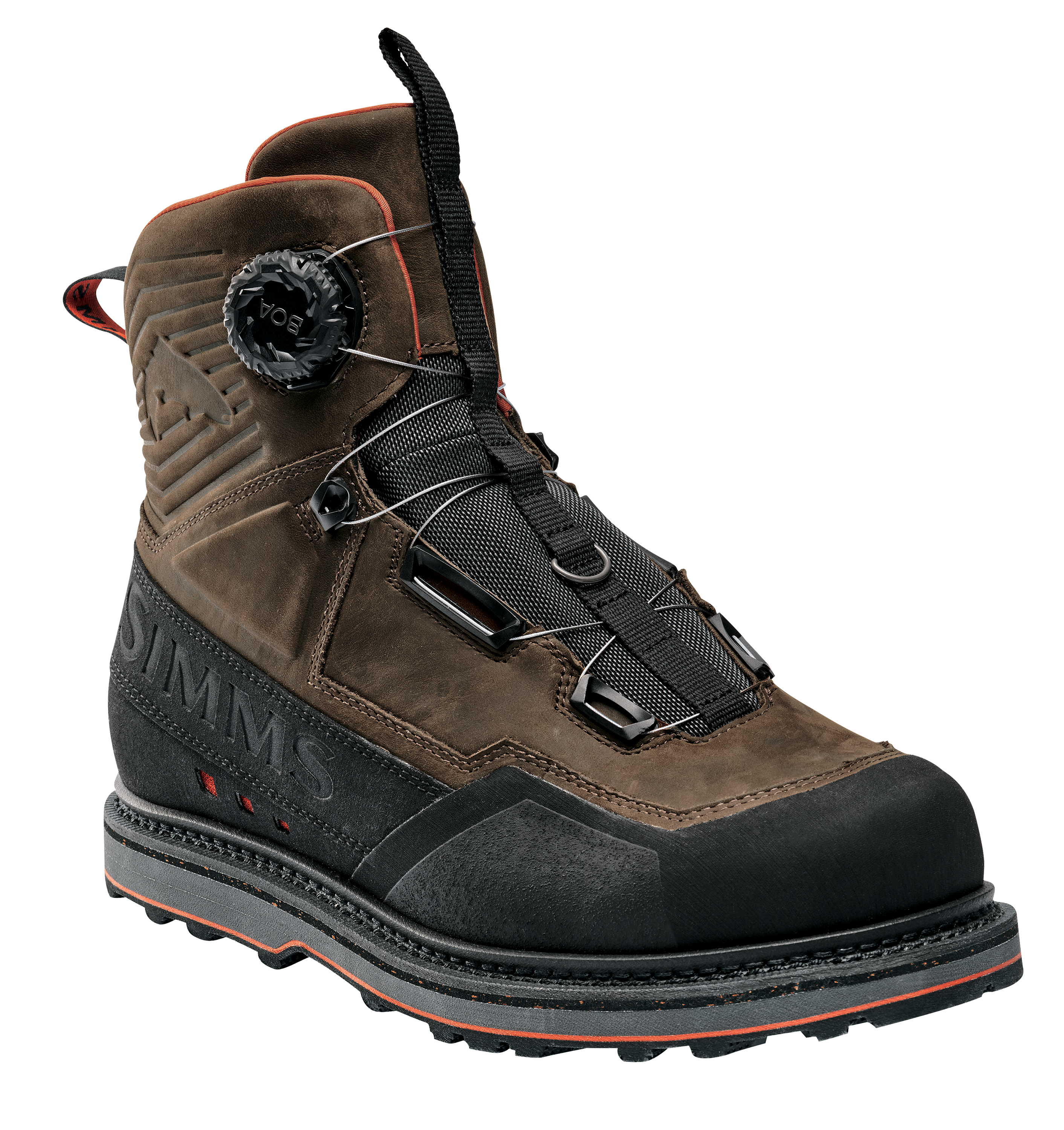 Image of Simms G3 Guide BOA Wading Boots for Men - Hickory - 11