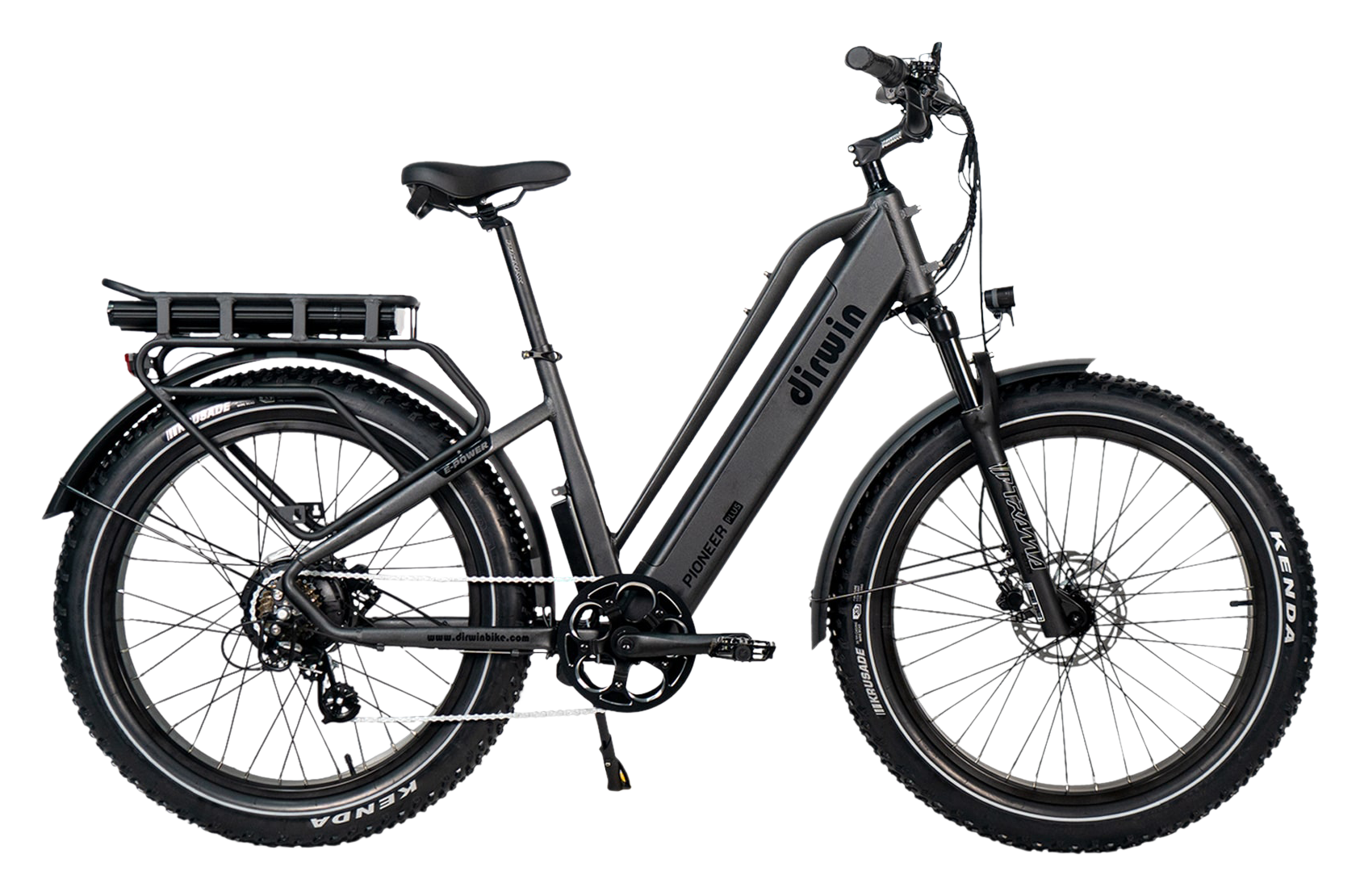 Image of Dirwin Pioneer Plus Fat Tire All-Terrain Electric Bike