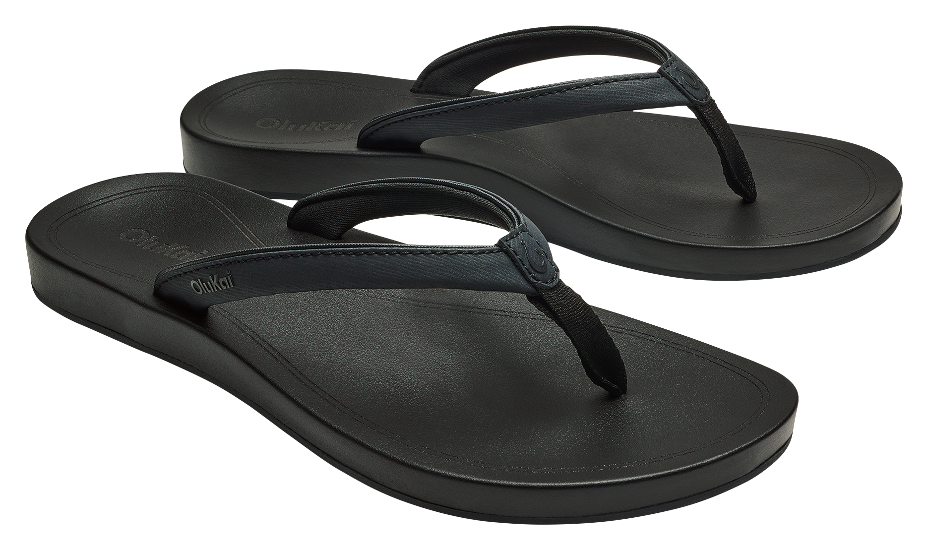 Image of OluKai 'Uiki Sandals for Ladies - Lava Rock/Lava Rock