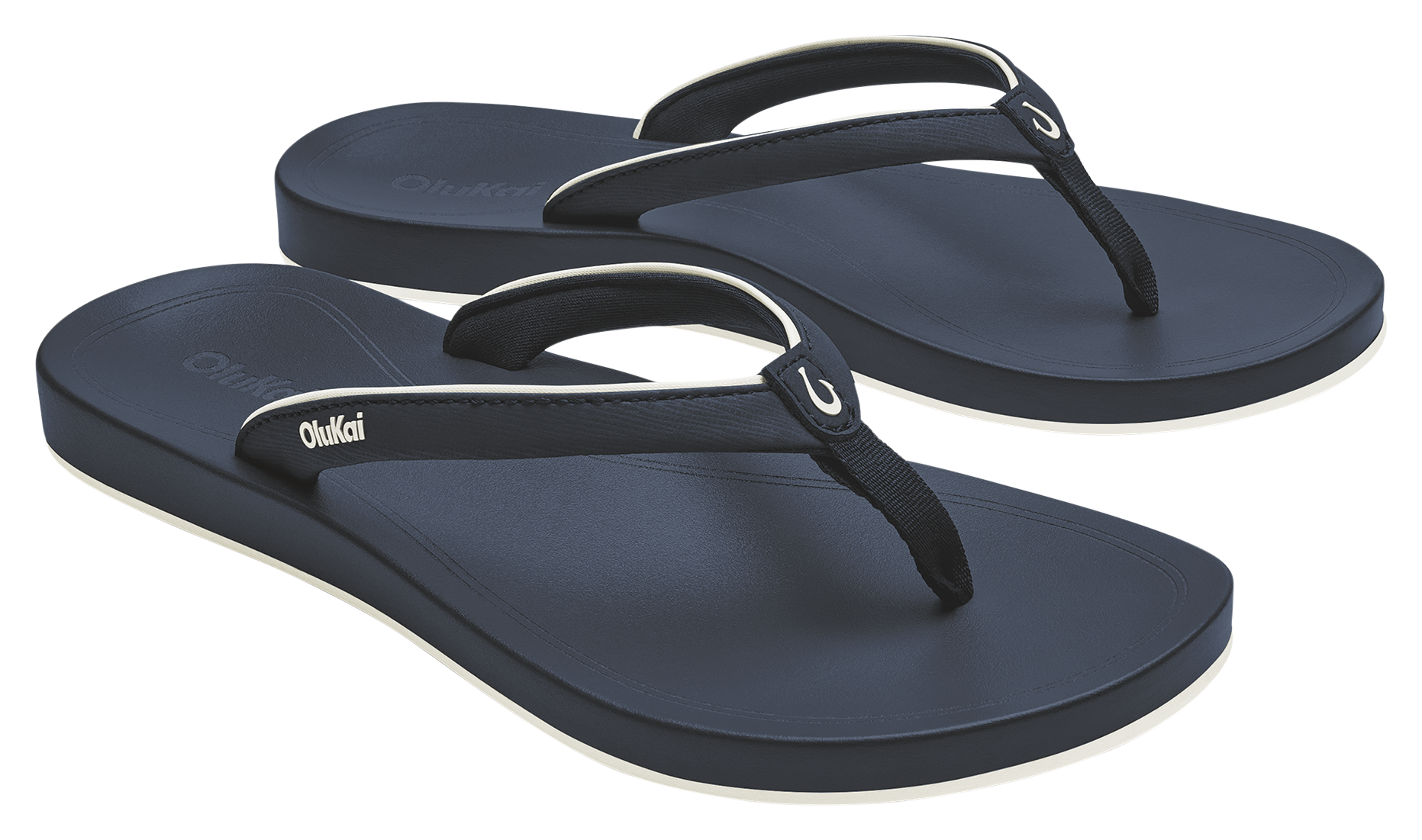 Image of OluKai 'Uiki Sandals for Ladies - Mood Indigo/Mood Indigo