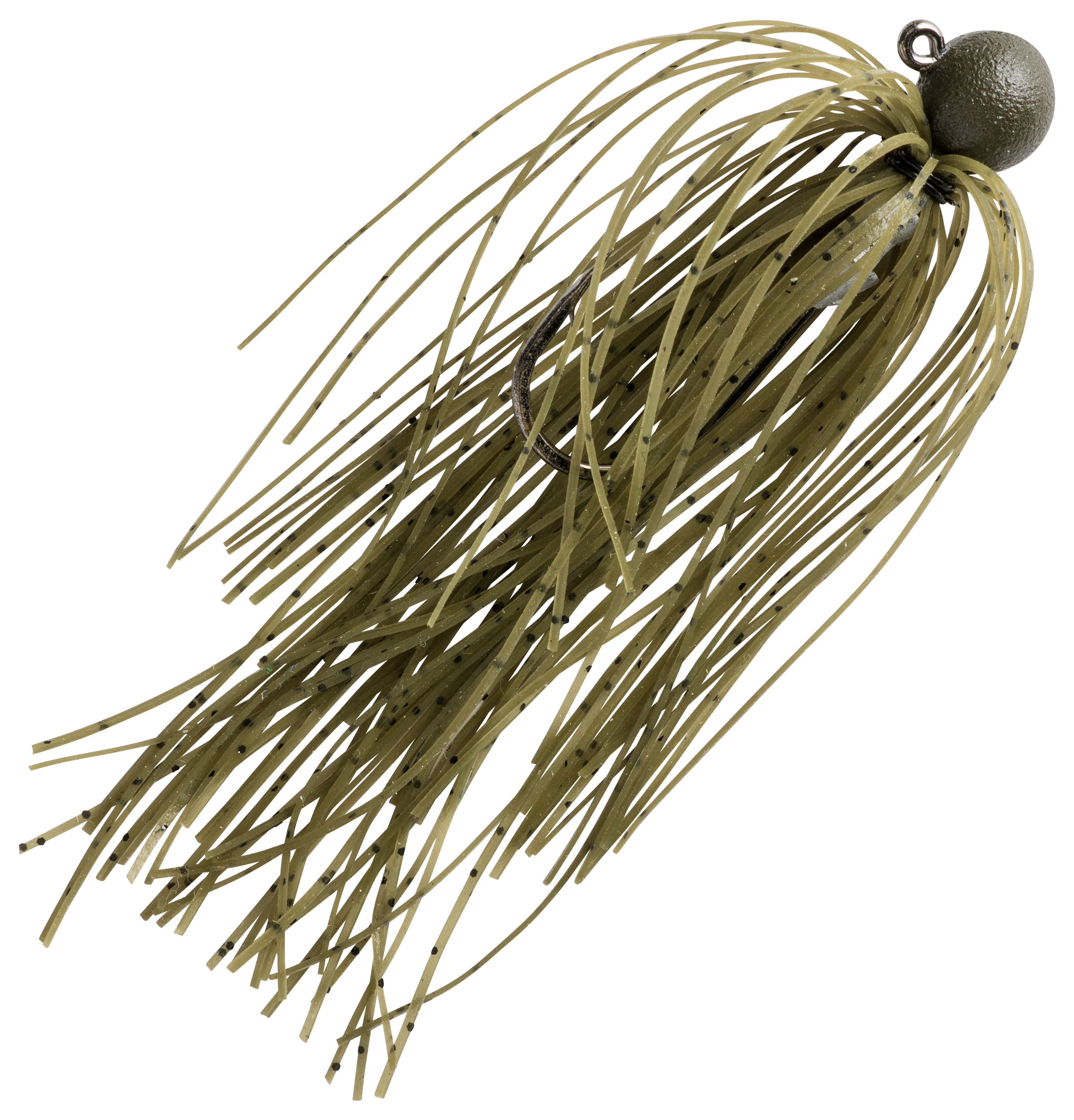 Image of Great Lakes Finesse Matte Finesse Jig - Matte Green Pumpkin