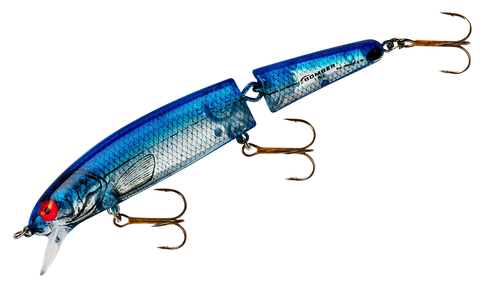 Image of Bomber Next Gen Jointed Long A - Silver Flash Blue