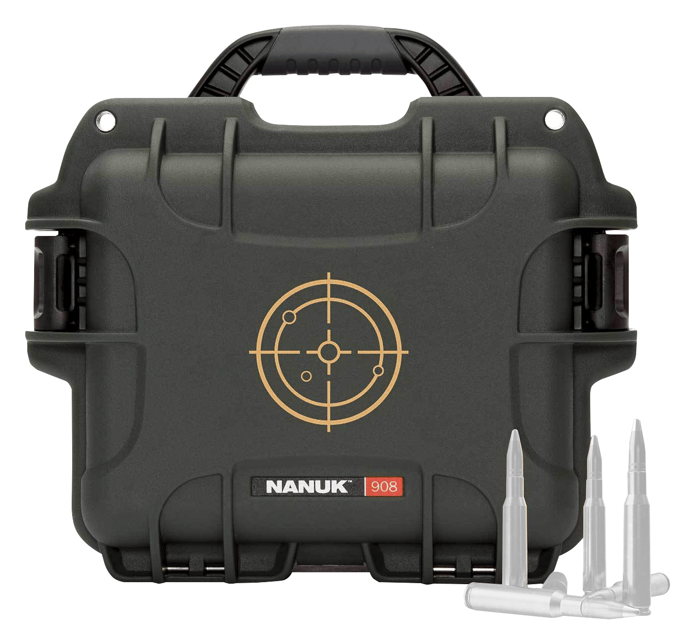 Image of NANUK 908 Waterproof Ammo Case - Olive